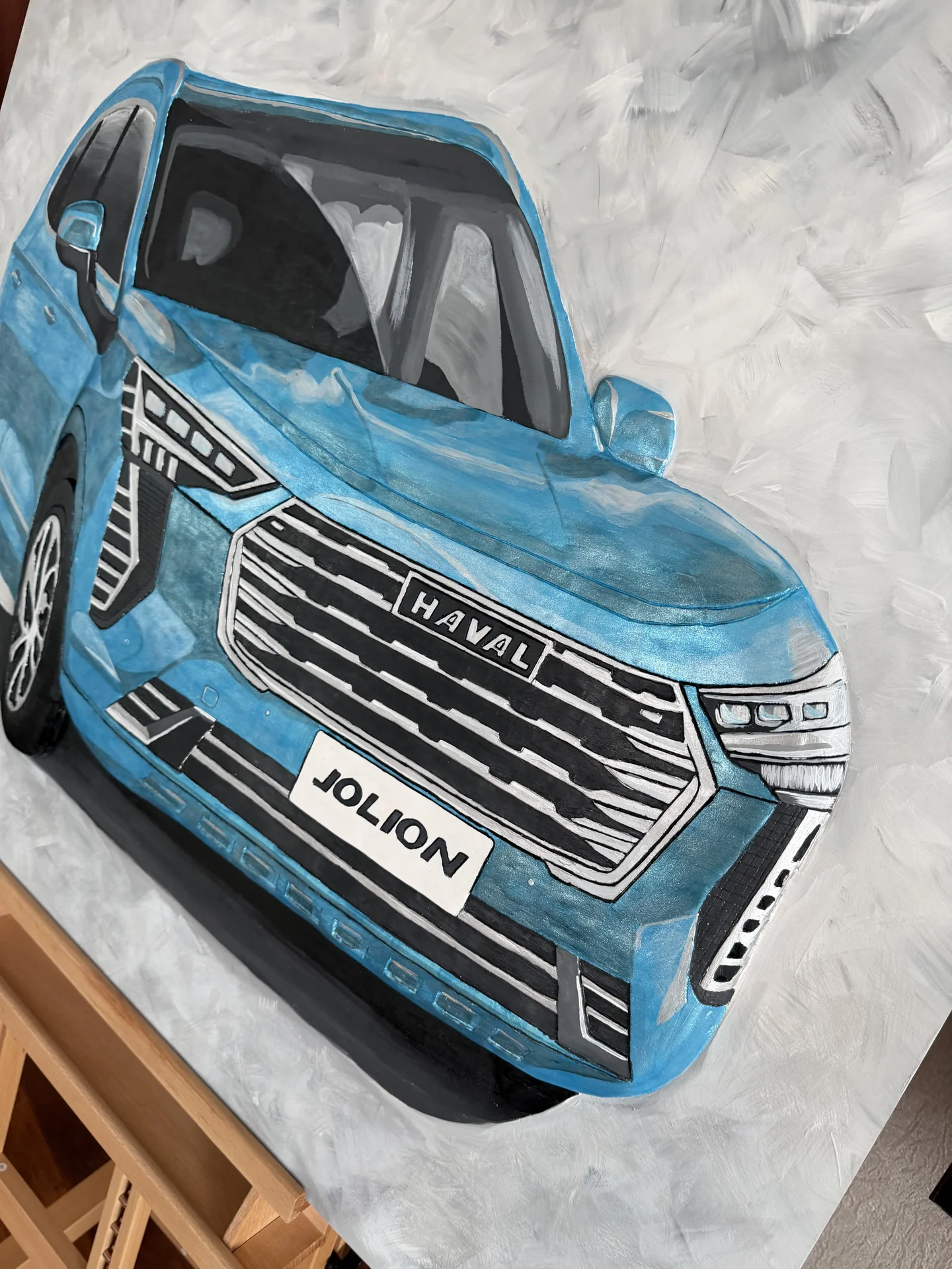 Картина "Машина Haval" - миниатюра 6