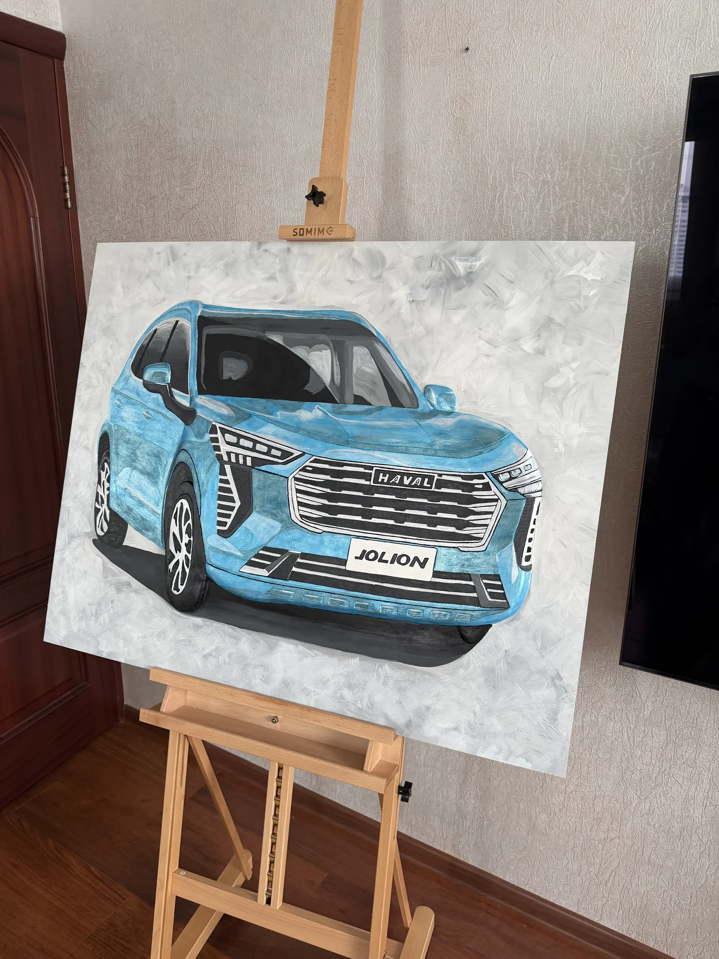 Картина "Машина Haval" - миниатюра 9