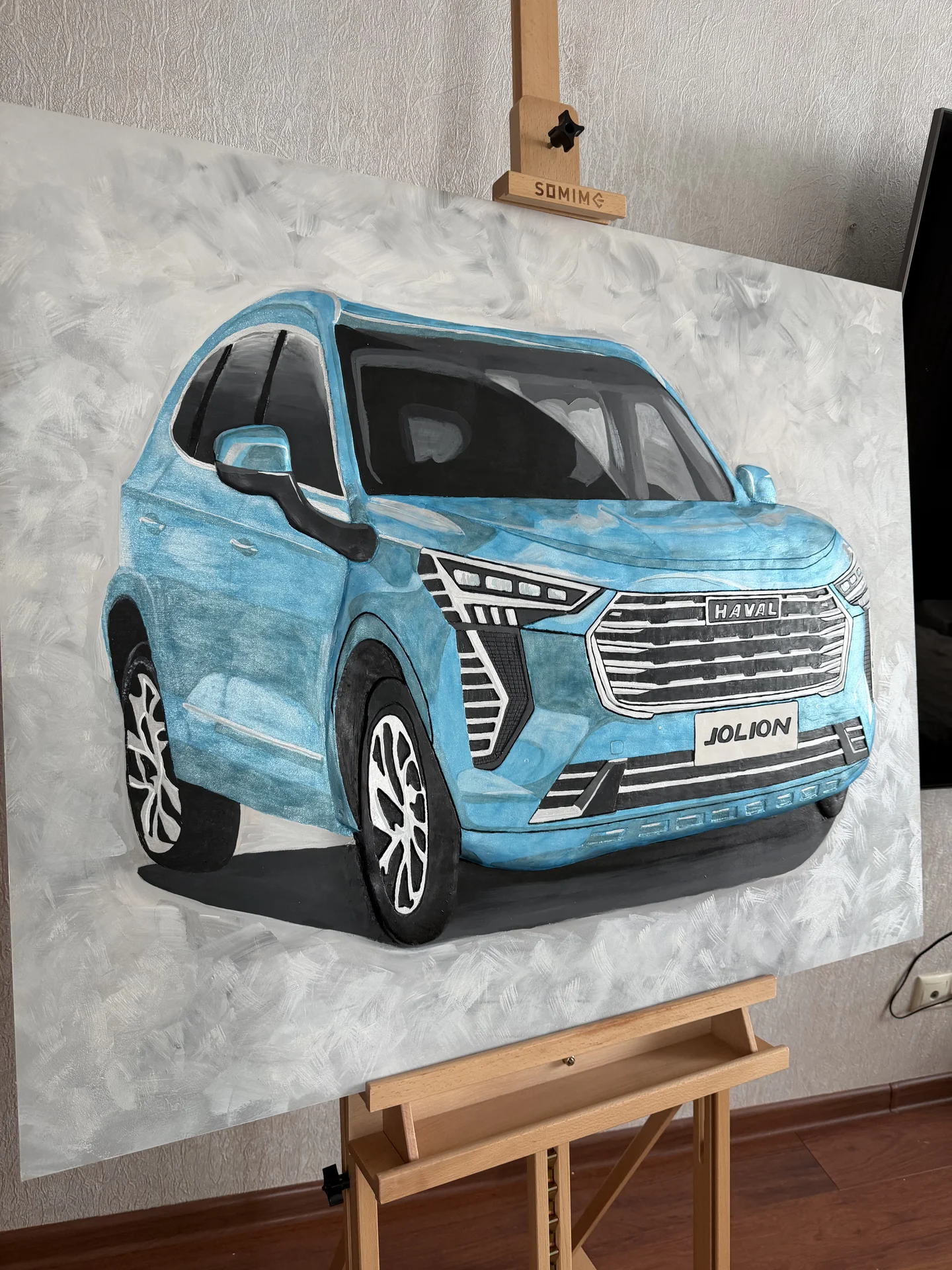 Картина "Машина Haval" - миниатюра 10