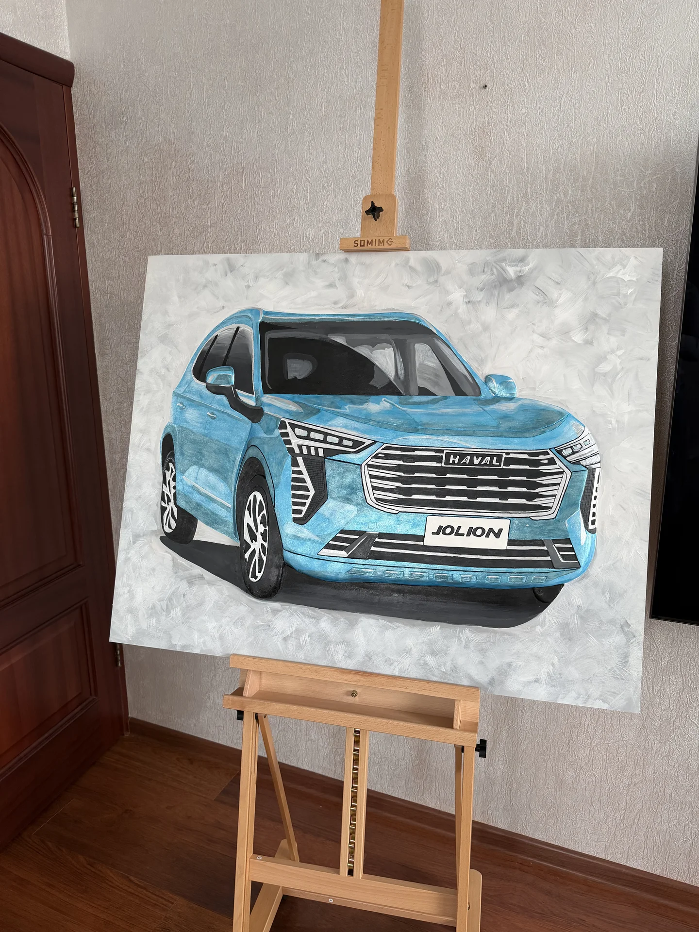Картина "Машина Haval" - миниатюра 12