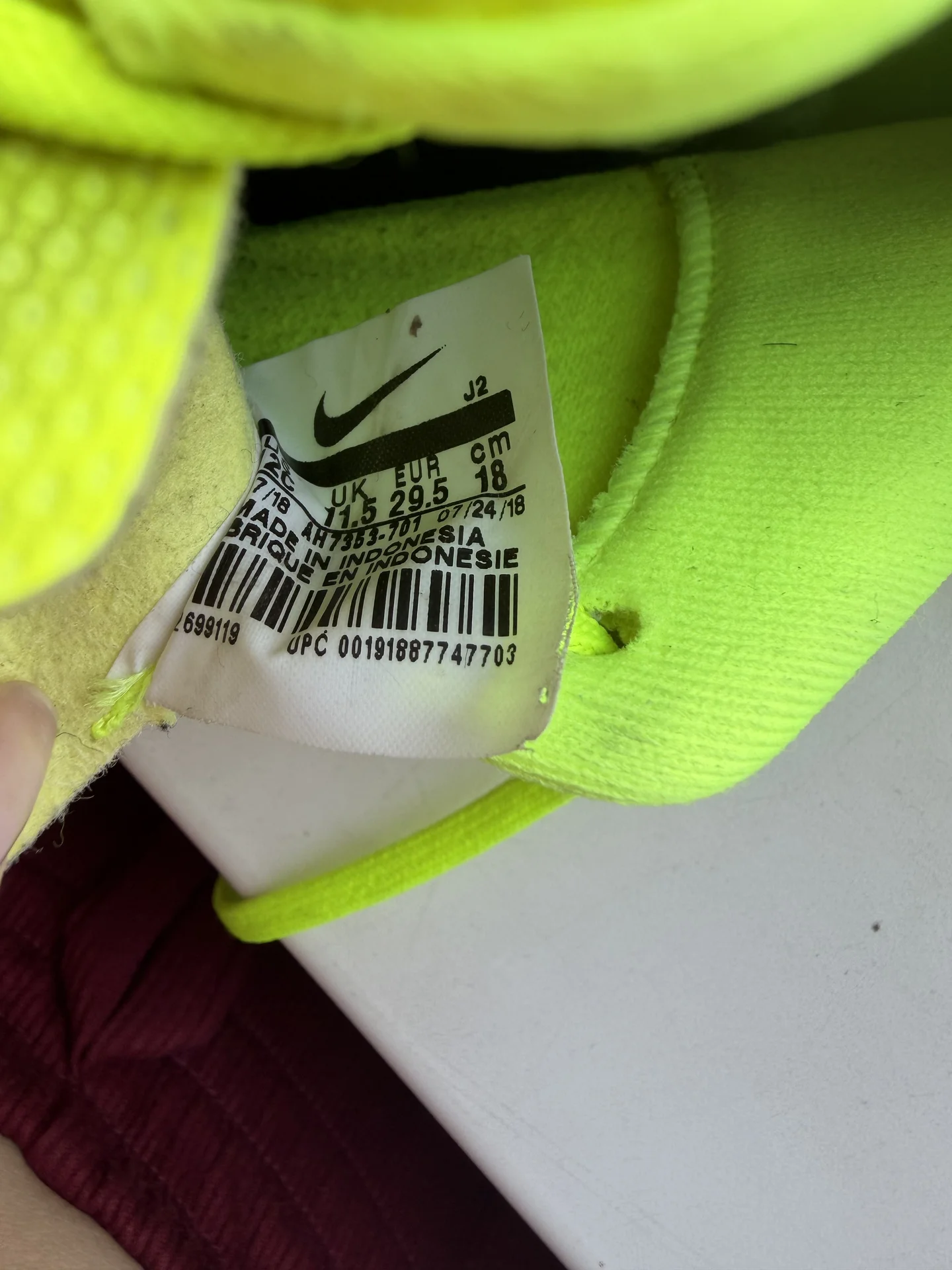 Сороконожки Nike детские 28,5 размер - миниатюра 7