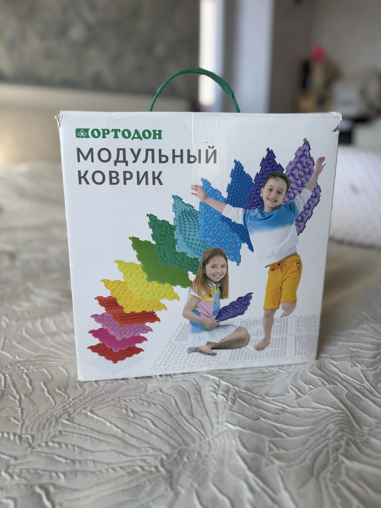 Ортопедический игровой развивающий коврик - миниатюра 7