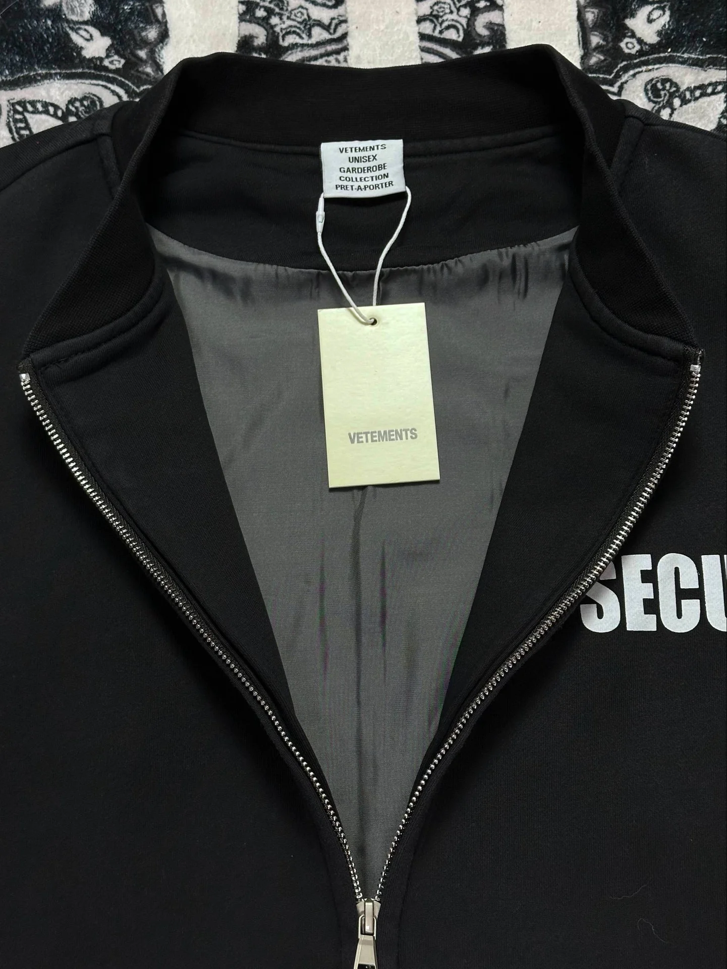 Куртка-бомбер Vetements SUCURITE 156 - миниатюра 4