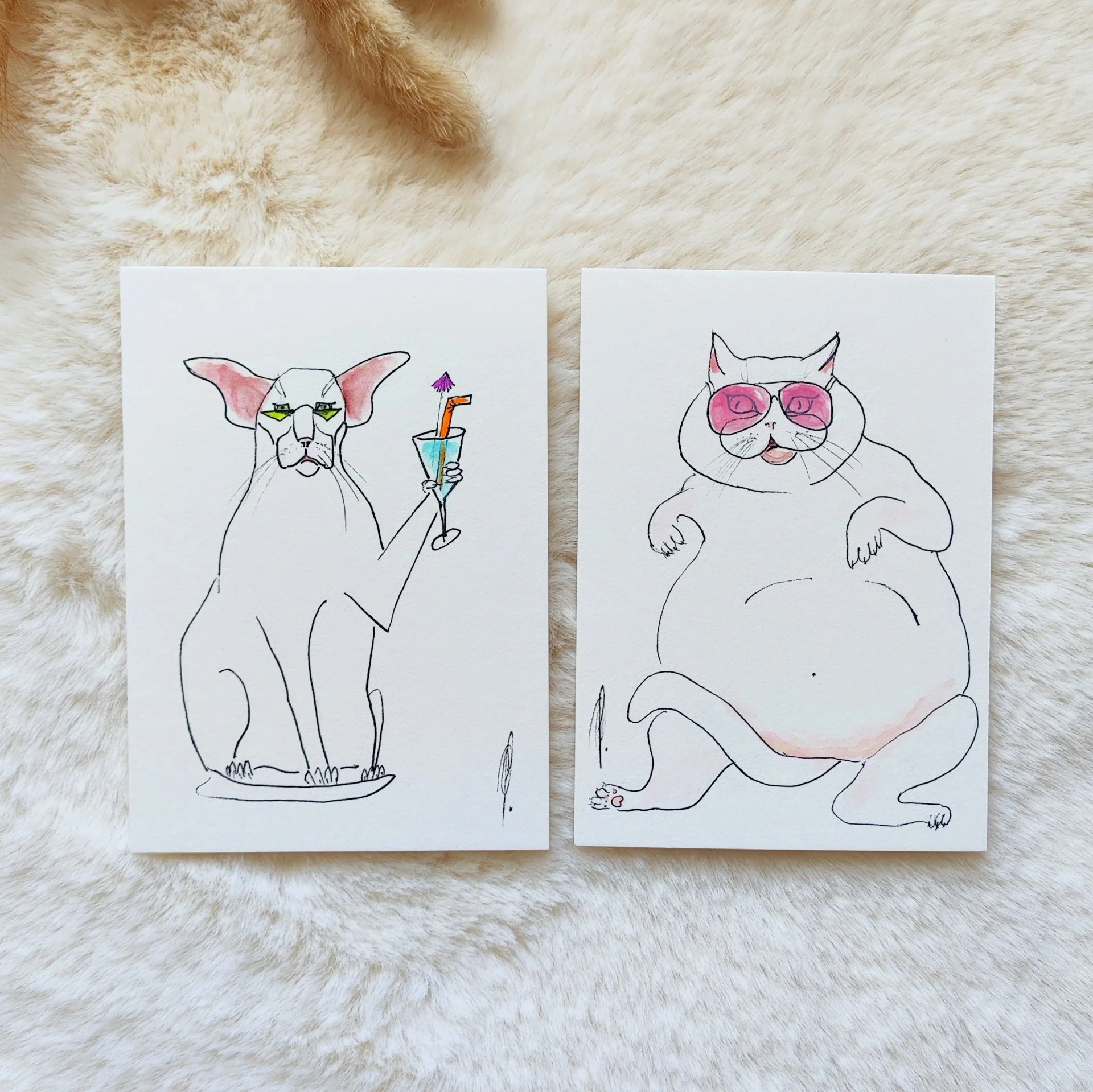Открытки с котами