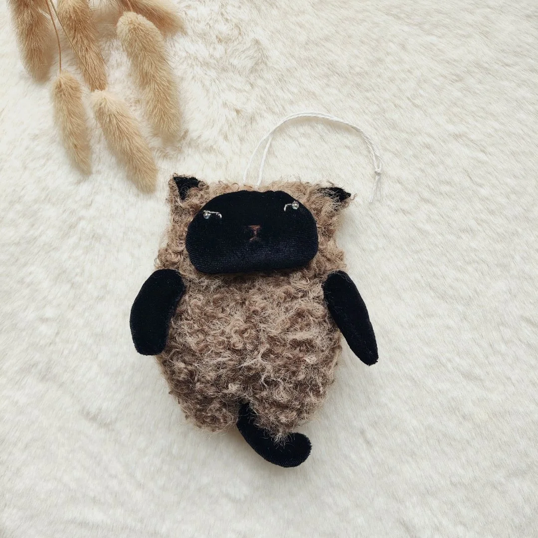 Котик игрушка ручной работы - изображение 1
