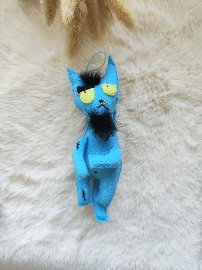 Брелок Кот Бунтарь