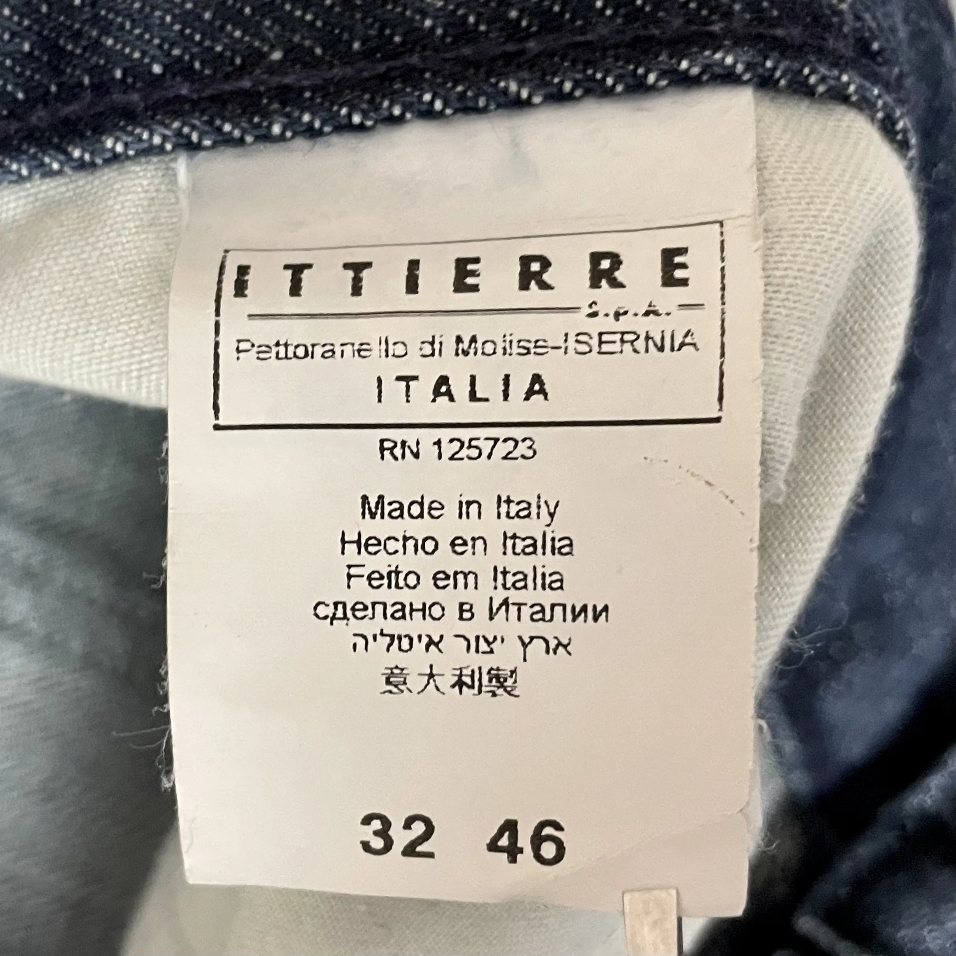 Джинсы Versace Оригинал - миниатюра 8