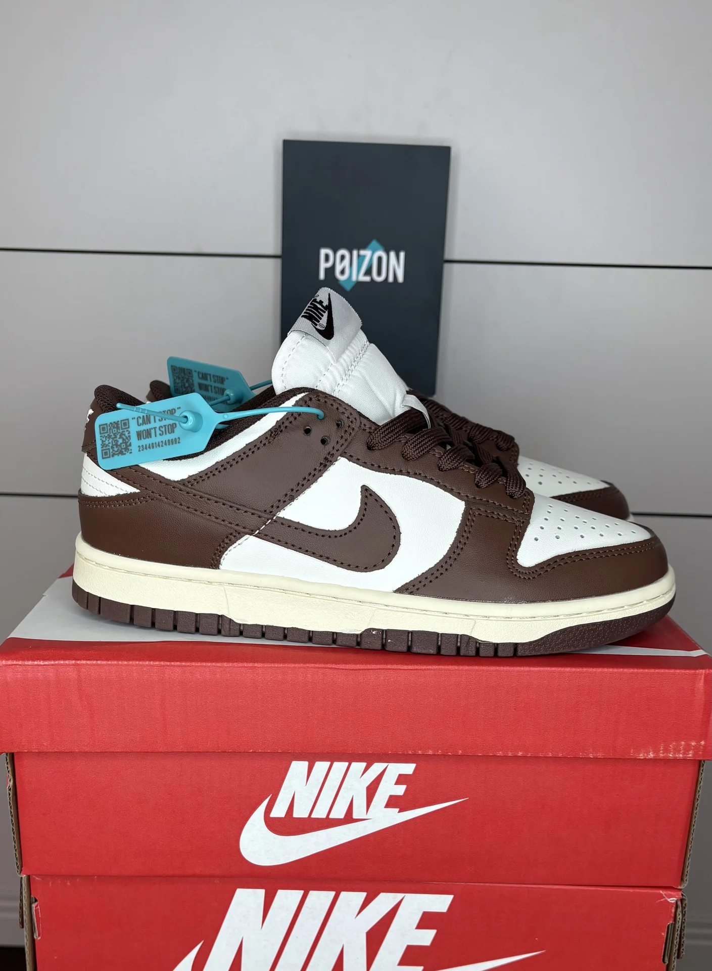 Nike Dunk Low Cacao Brown wmns - миниатюра 3