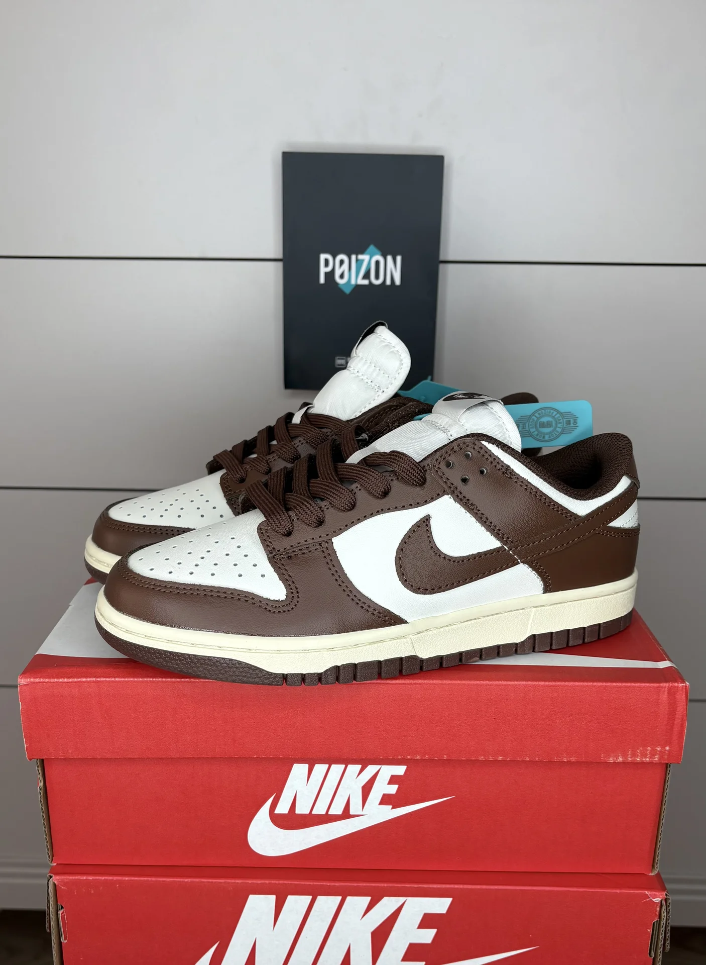 Nike Dunk Low Cacao Brown wmns - миниатюра 5