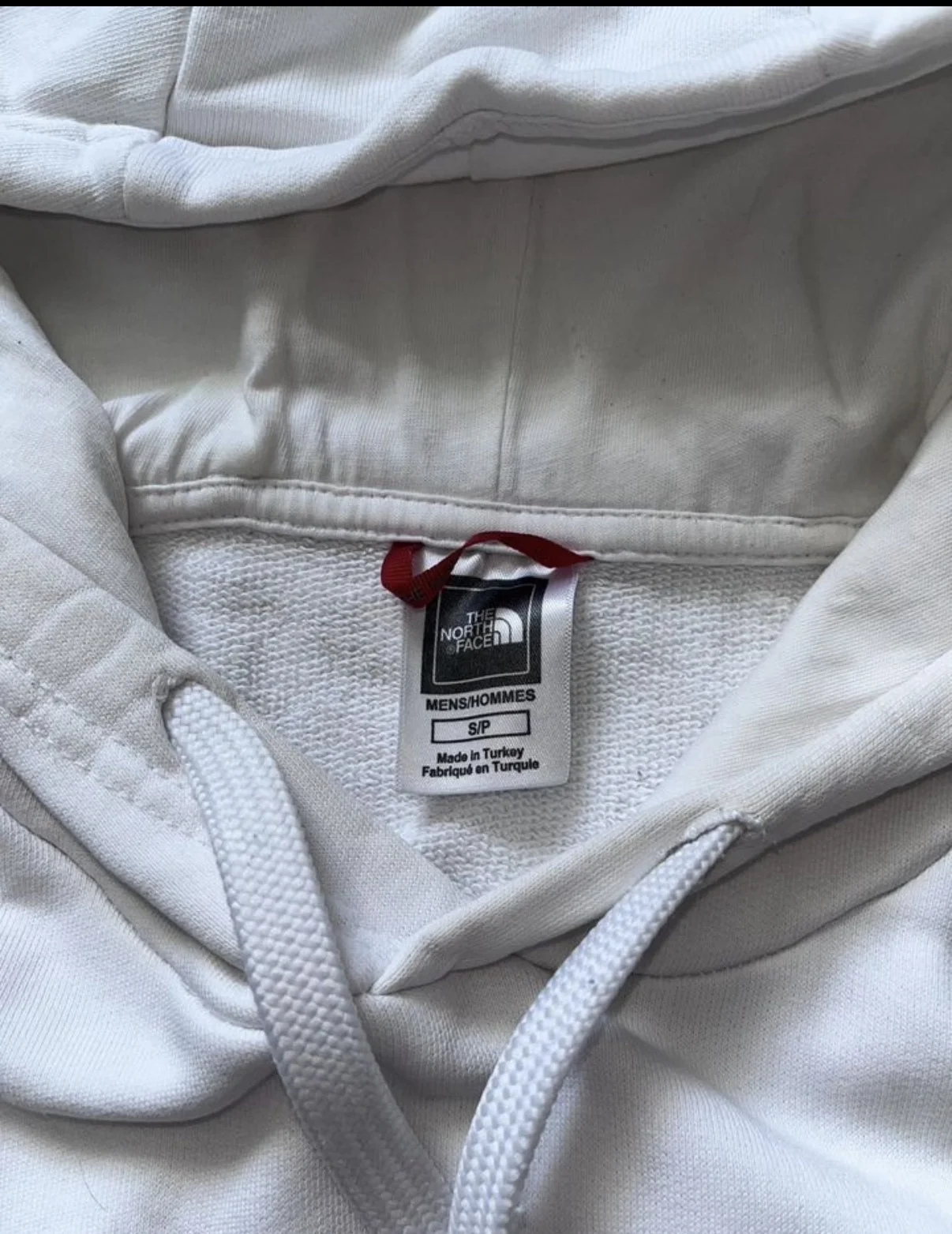 Толстовка The North Face белая - миниатюра 3