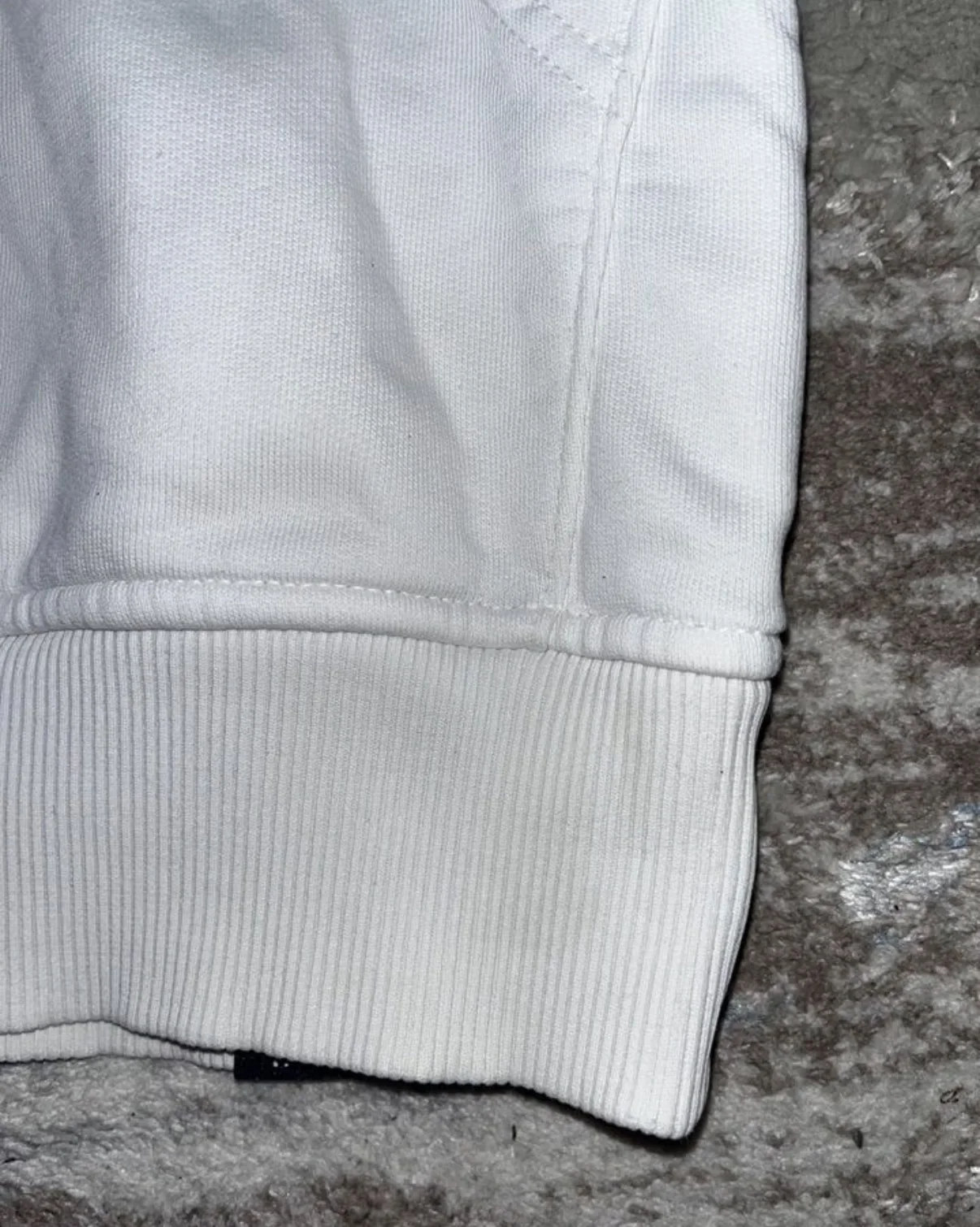 Толстовка The North Face белая - миниатюра 6