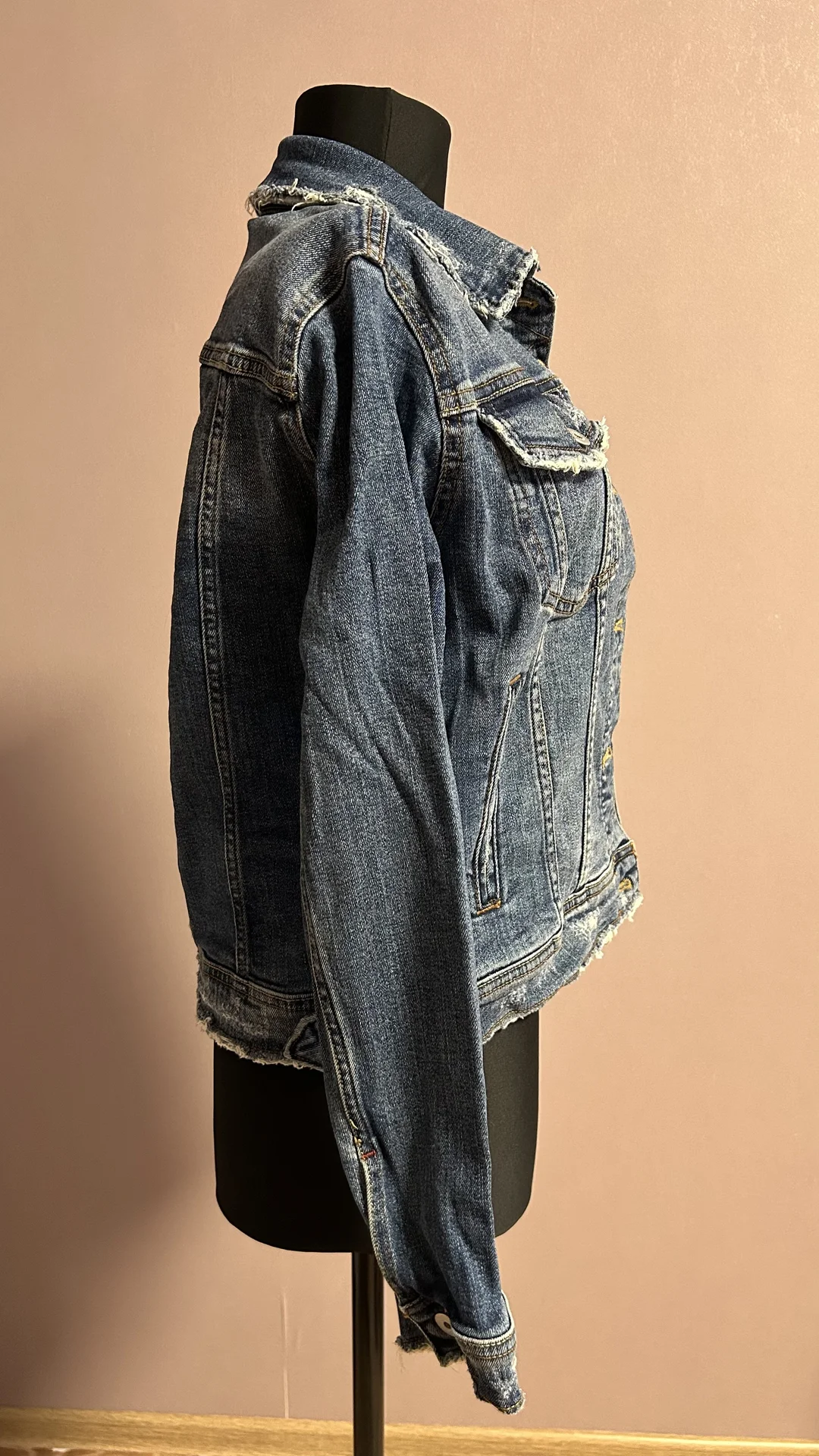 Куртка джинсовая Zara M - миниатюра 5