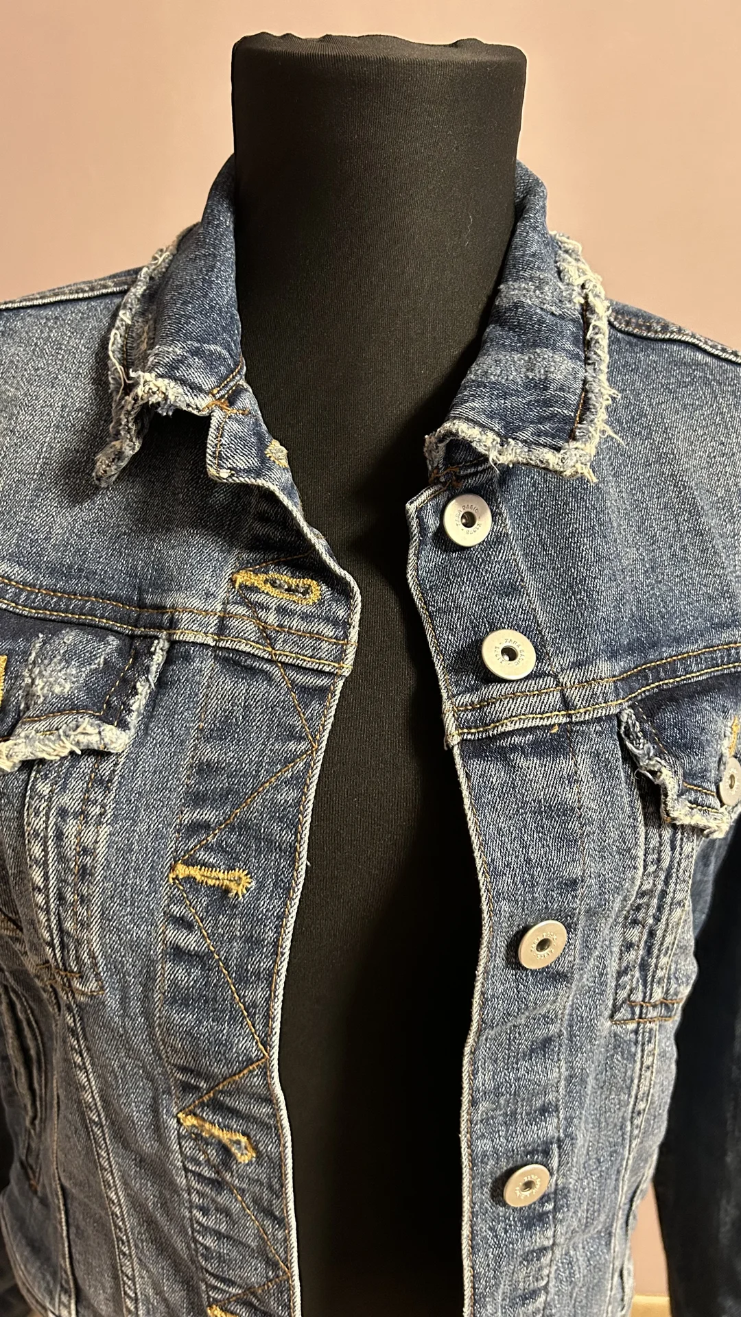 Куртка джинсовая Zara M - миниатюра 6