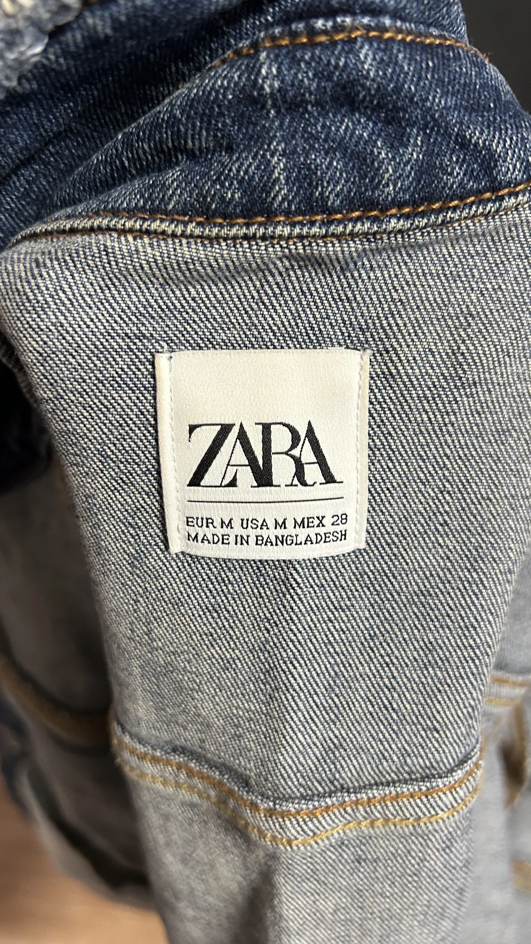 Куртка джинсовая Zara M - миниатюра 9