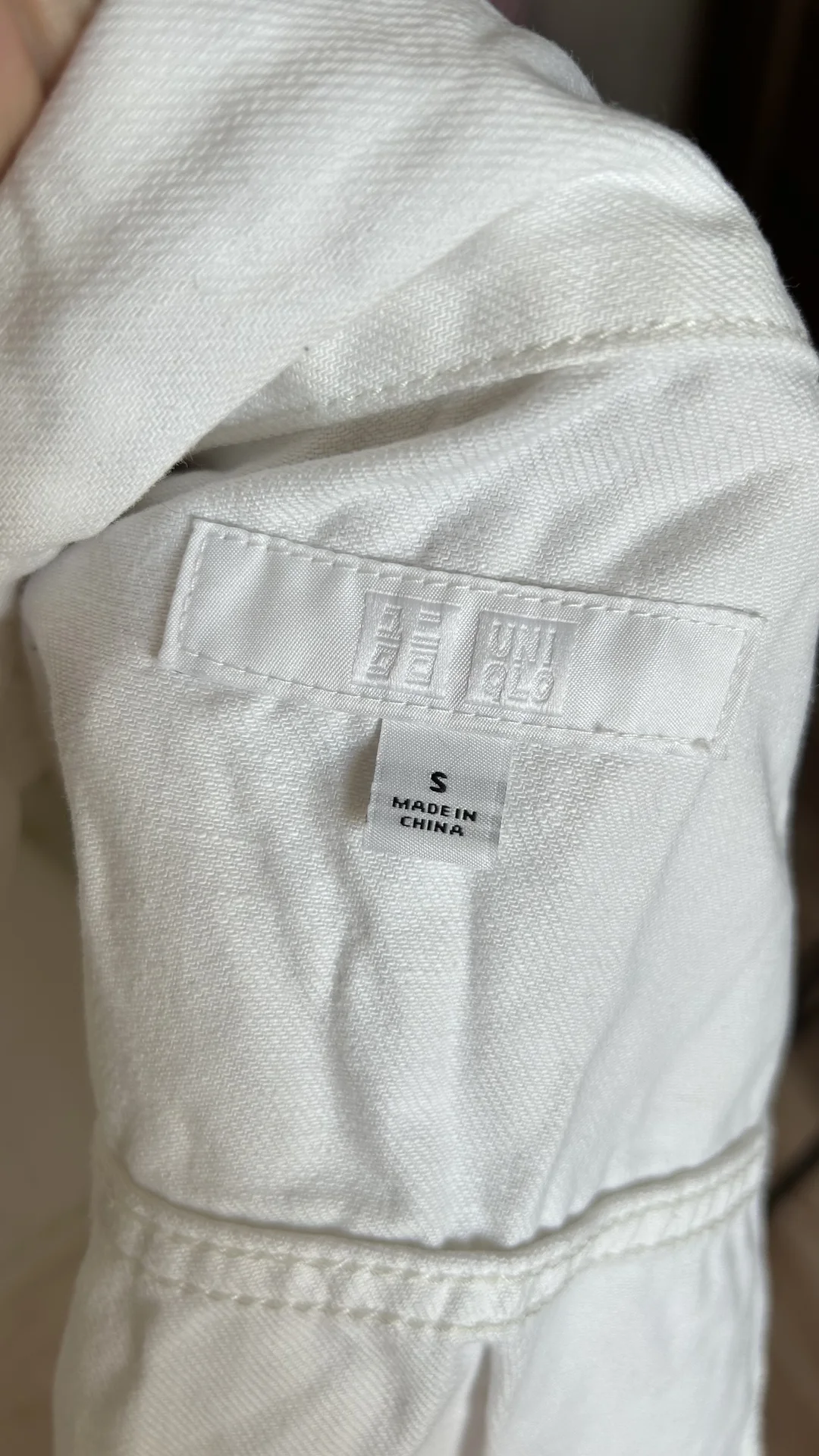 Куртка джинсовая Uniqlo S - миниатюра 7