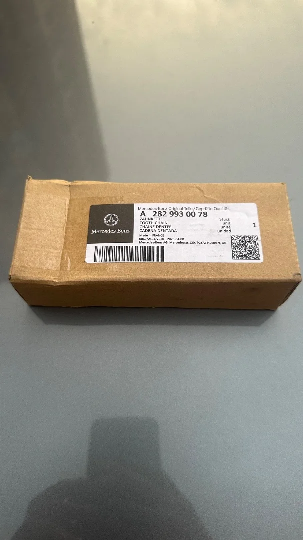 Цепь грм оригинал M282 А2829930078 mercedes-benz - миниатюра 3
