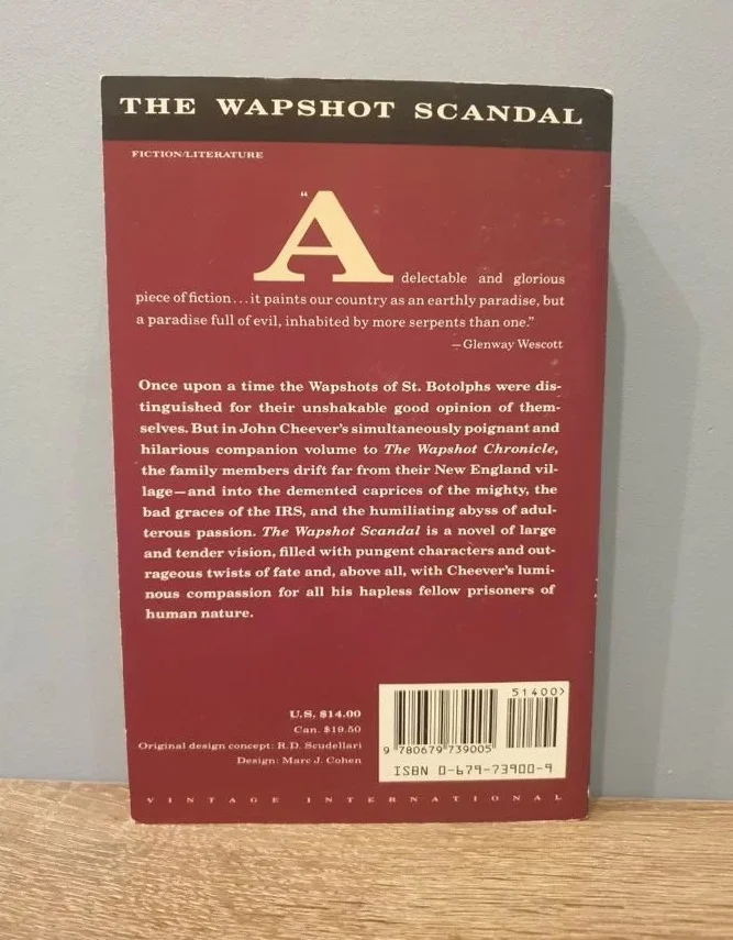 Книга на английском J.Cheever. The Wapshot Scandal - миниатюра 3