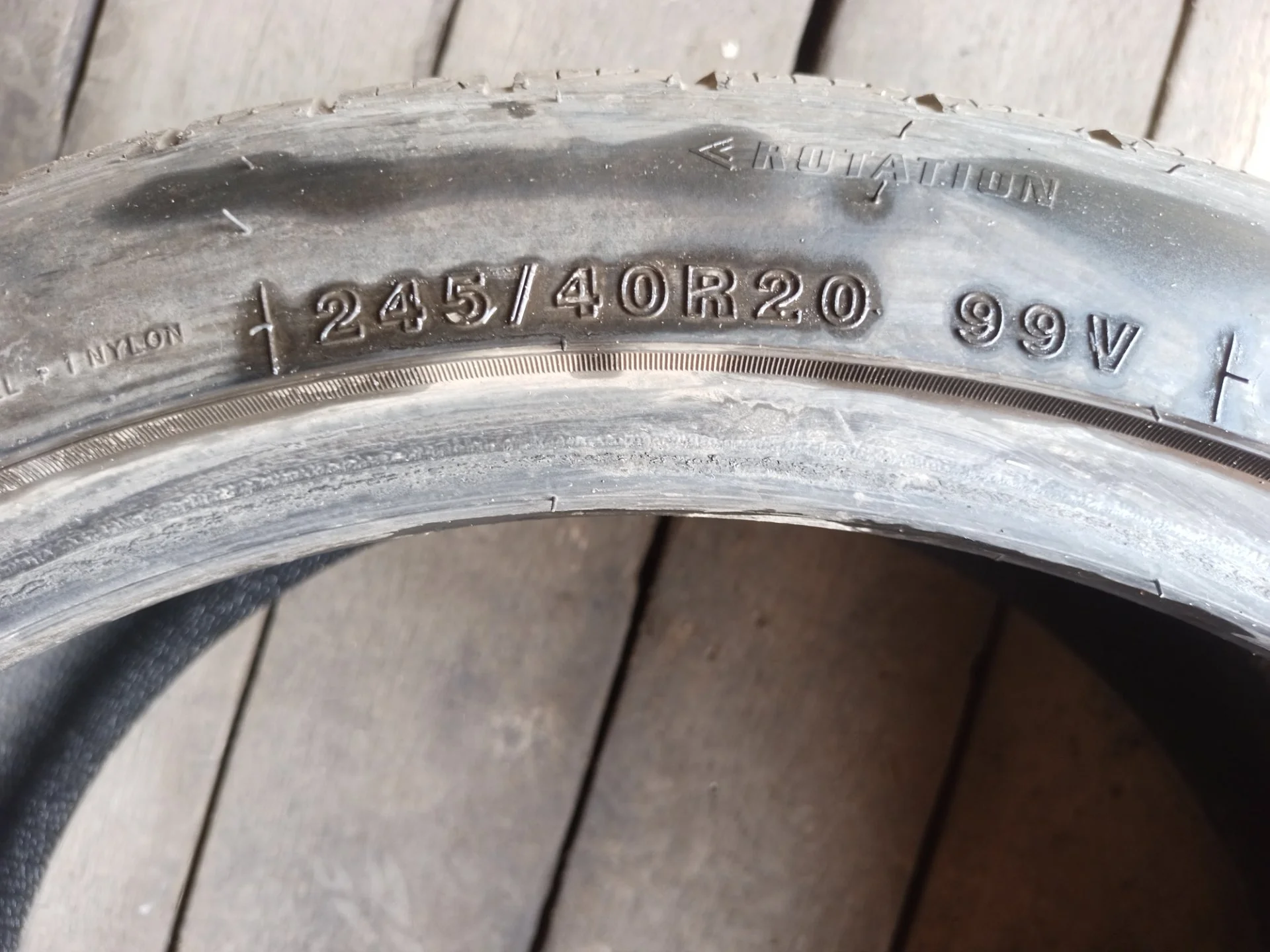 Продам резину 245/40 R 20 Tourador Winter Pro TSU1 - миниатюра 8