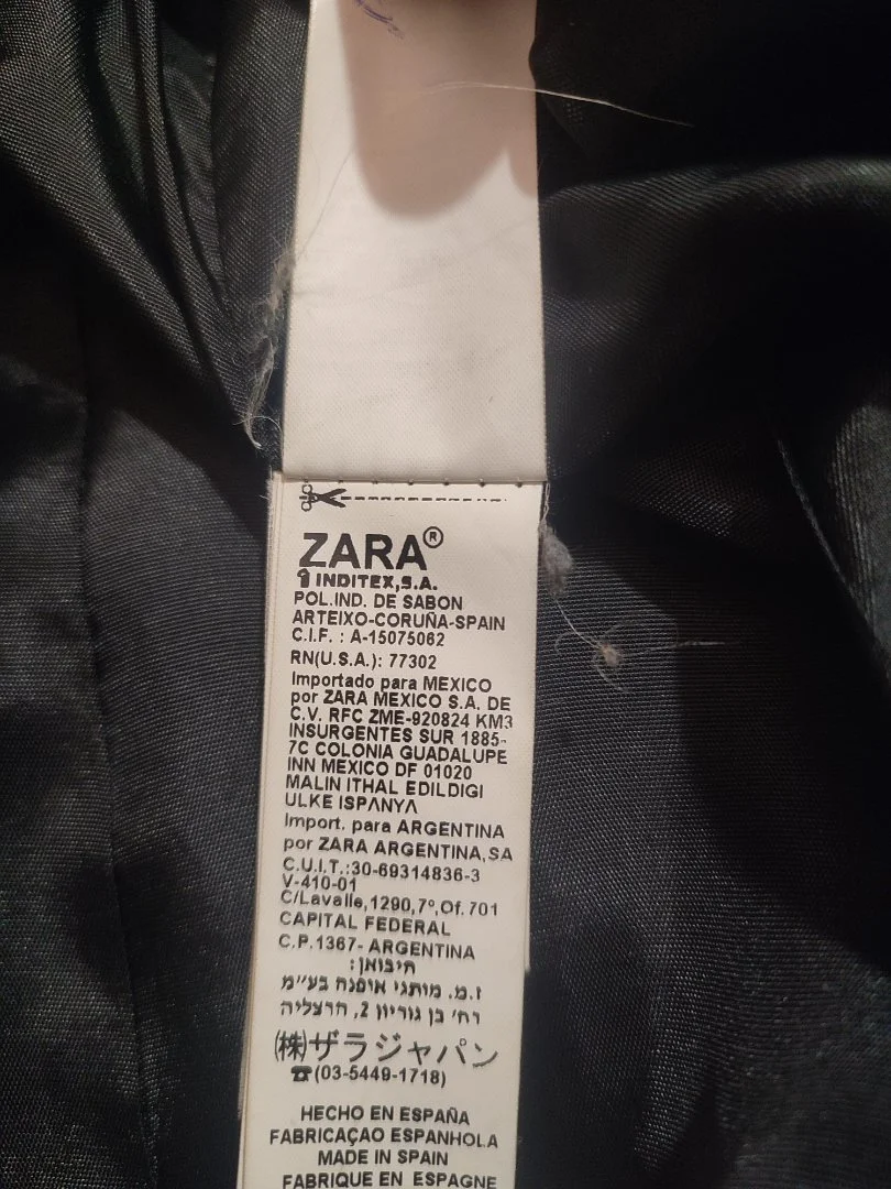 Пальто Zara шерсть-кашемир - миниатюра 4
