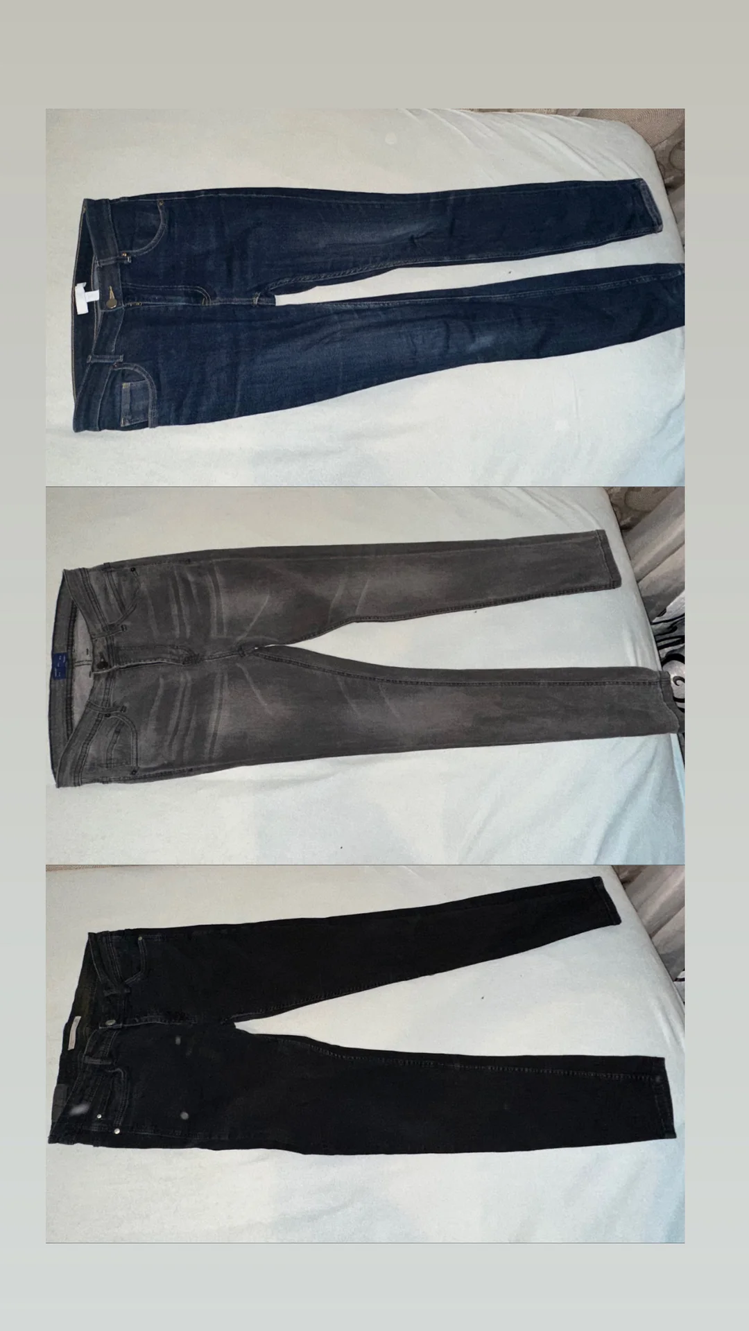 Набор джинс y2k 5 шт XS Zara, Mango, H&M - миниатюра 3