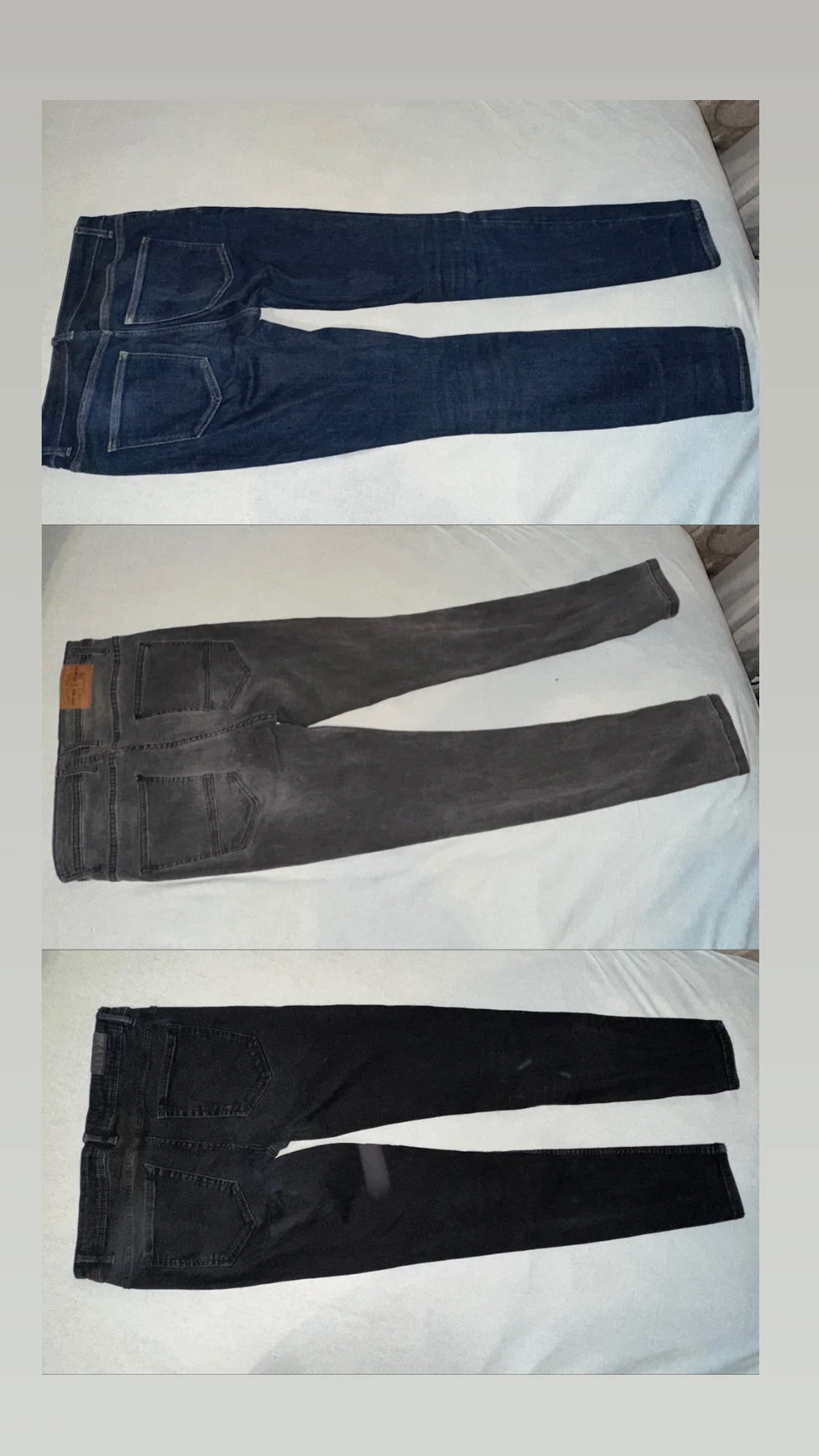 Набор джинс y2k 5 шт XS Zara, Mango, H&M - миниатюра 4