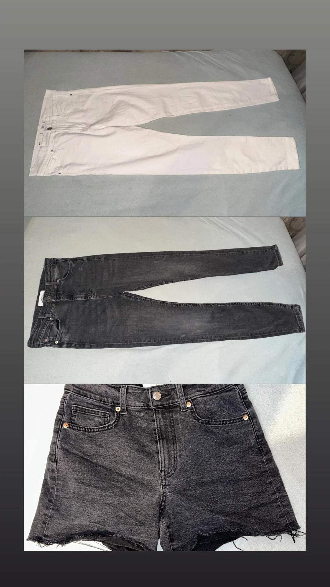 Набор джинс y2k 5 шт XS Zara, Mango, H&M - миниатюра 5