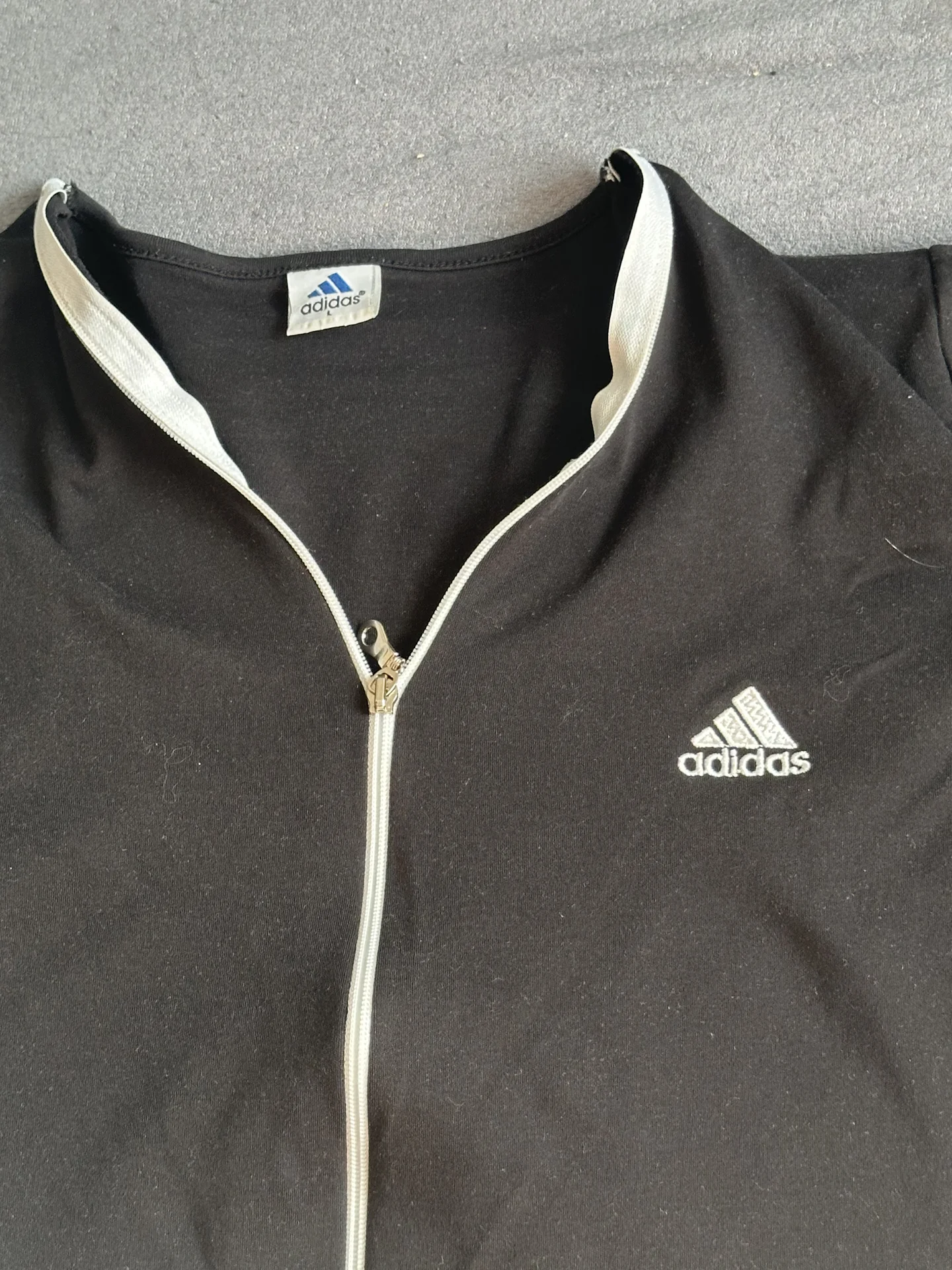 Зипка Adidas y2k оригинал размер L - изображение 1
