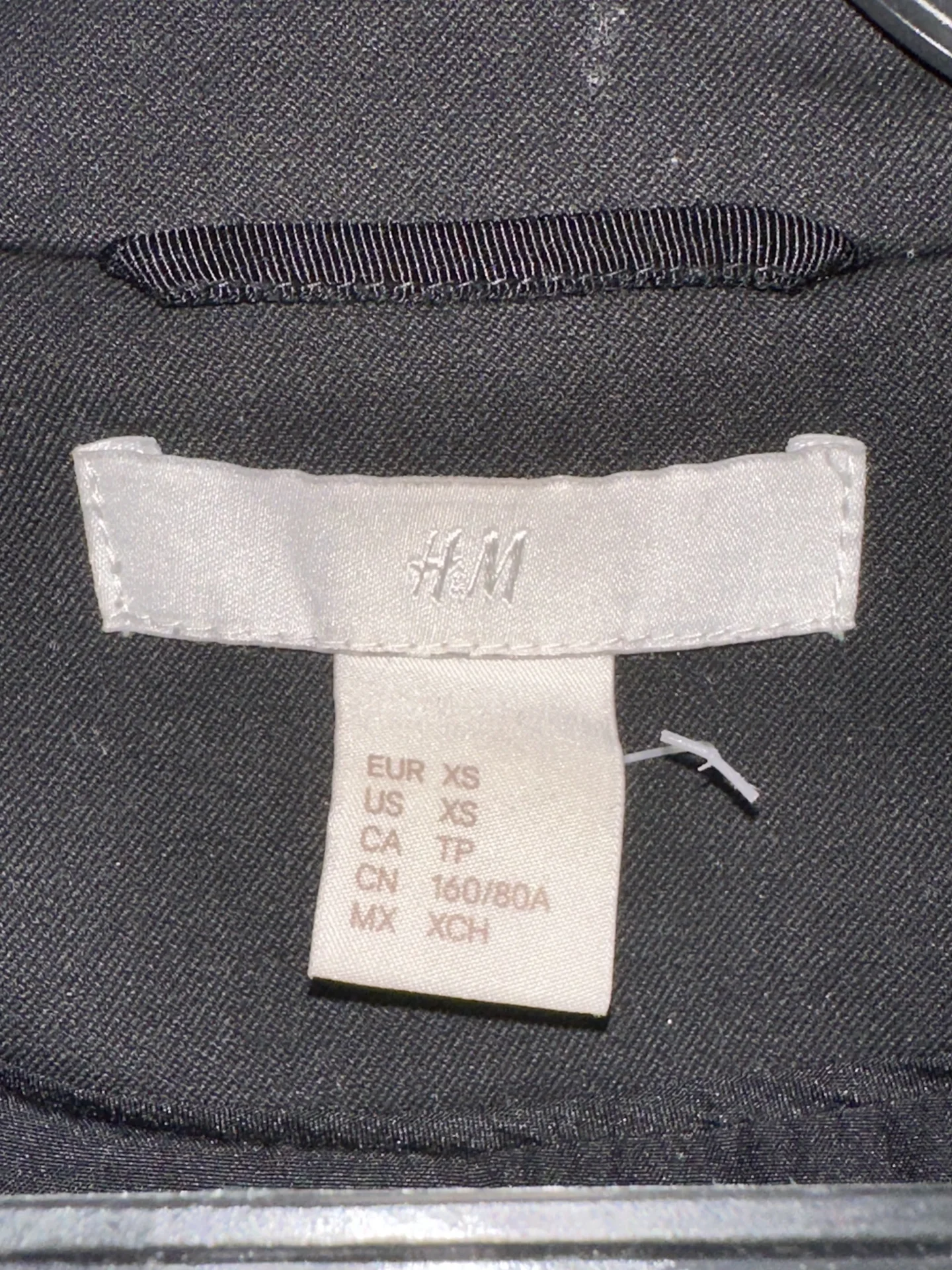 Пиджак H&M S чёрный - миниатюра 2