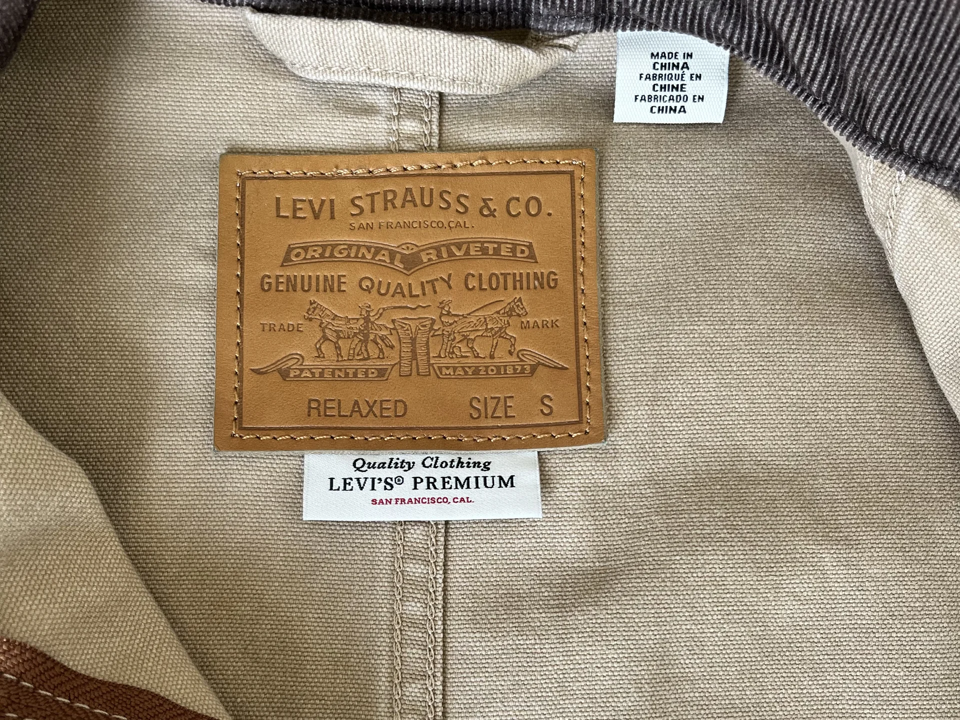 Куртка Levis вайб workwear (редкая) - миниатюра 3