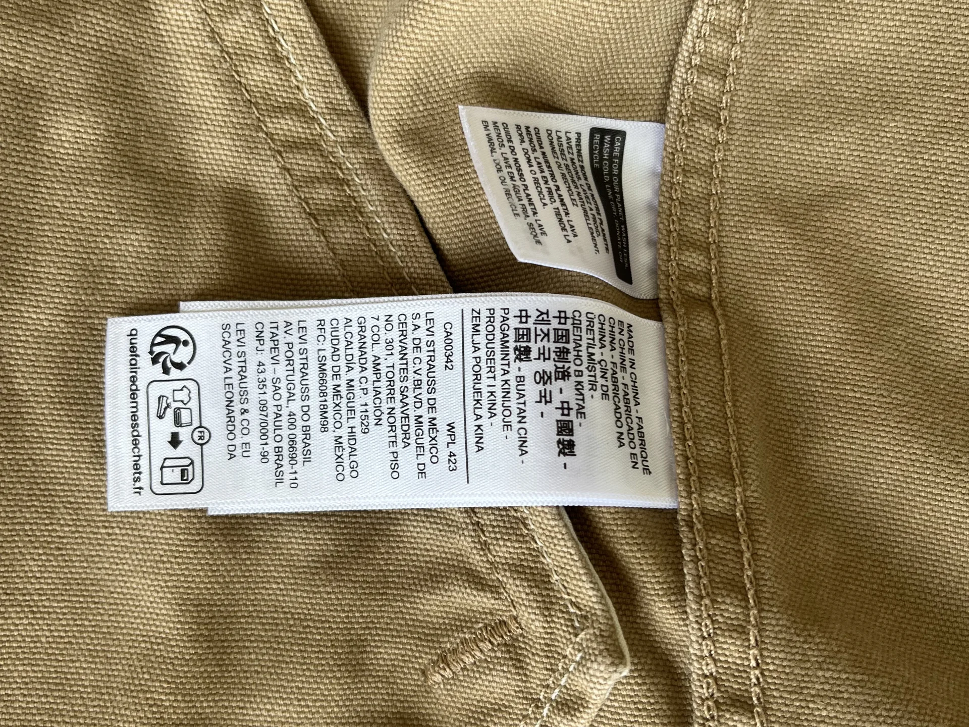 Куртка Levis вайб workwear (редкая) - миниатюра 7