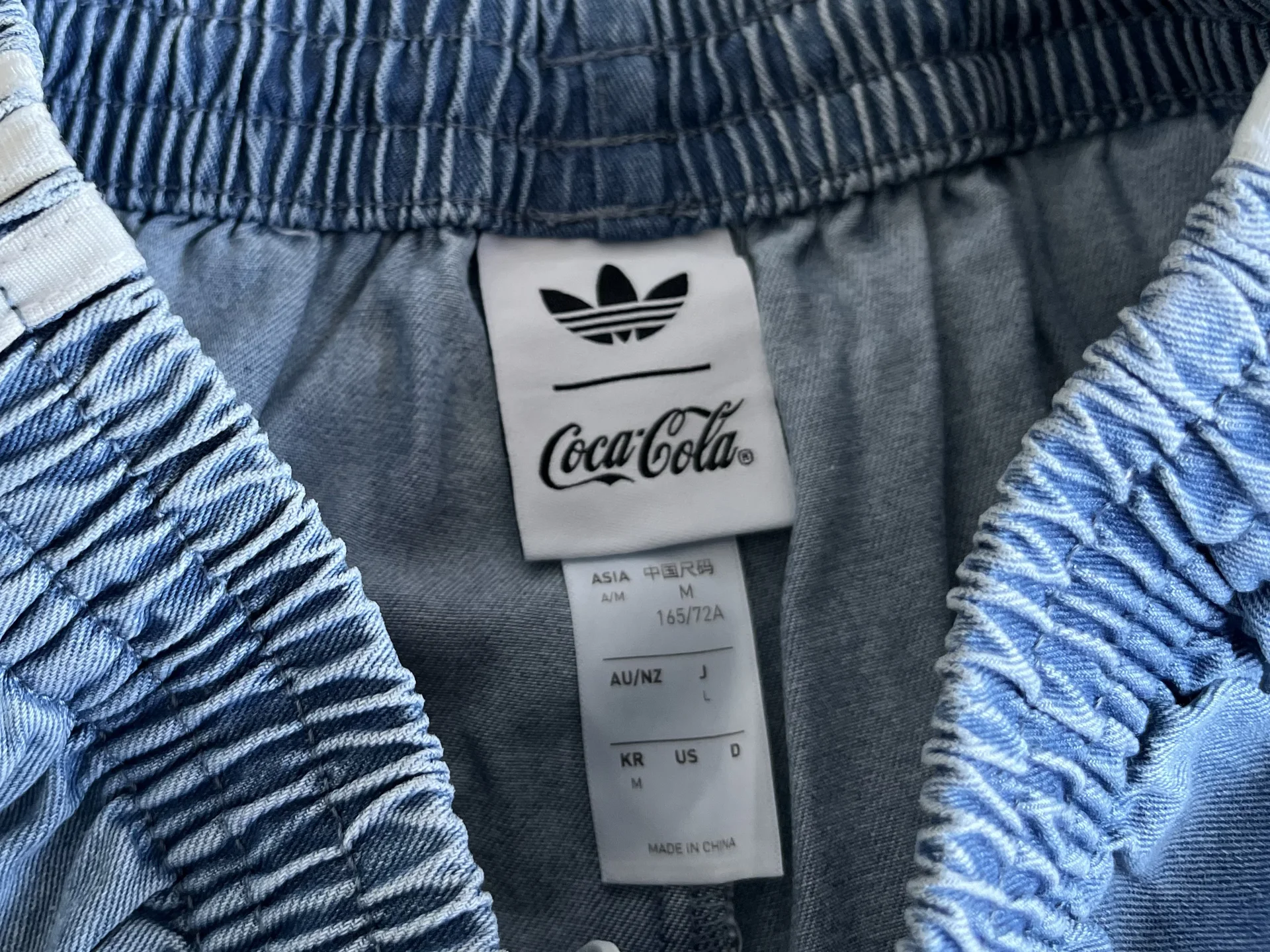 Джинсовые штаны Adidas x Coca-Cola XS-XL - миниатюра 9
