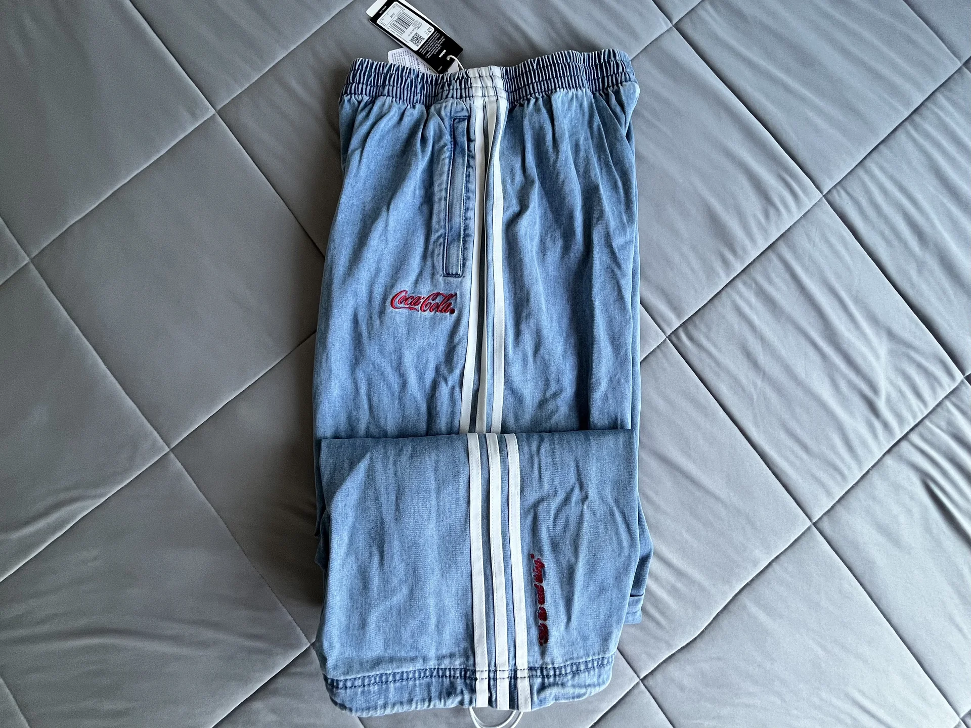 Джинсовые штаны Adidas x Coca-Cola XS-XL - миниатюра 11