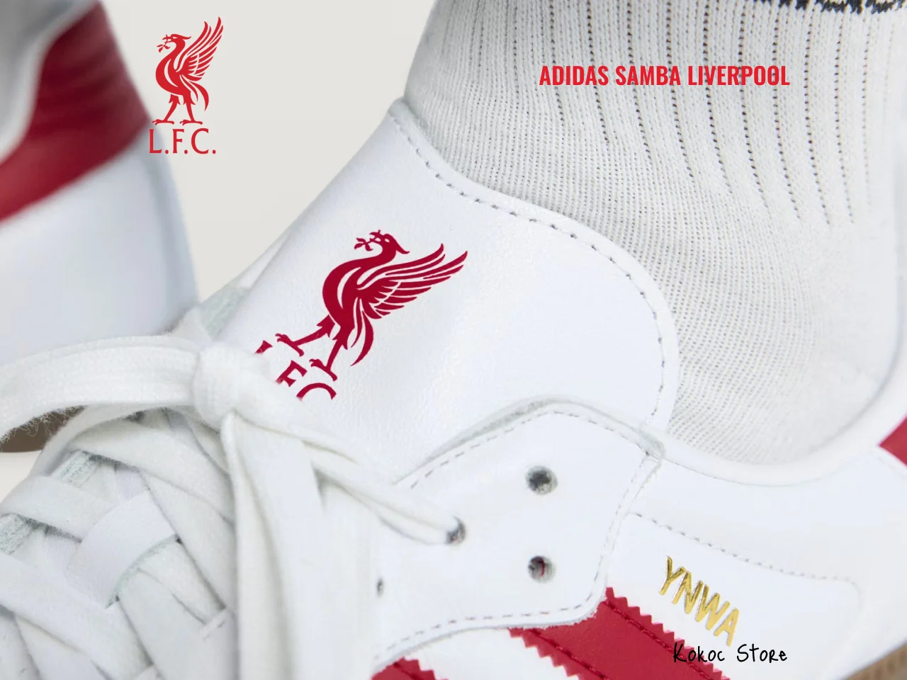Кеды Adidas Samba Liverpool FC Unisex - миниатюра 5