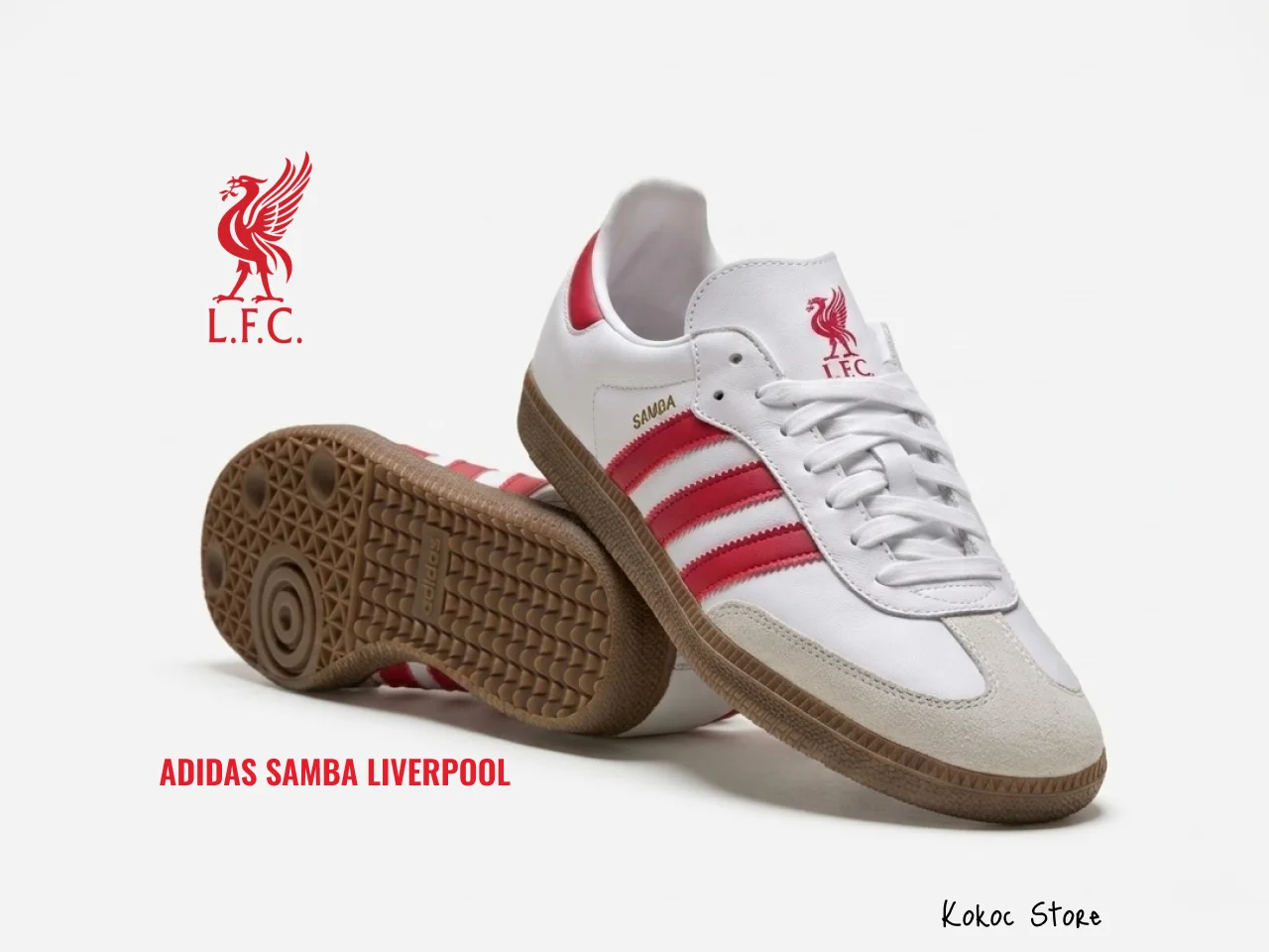 Кеды Adidas Samba Liverpool FC Unisex - изображение 1