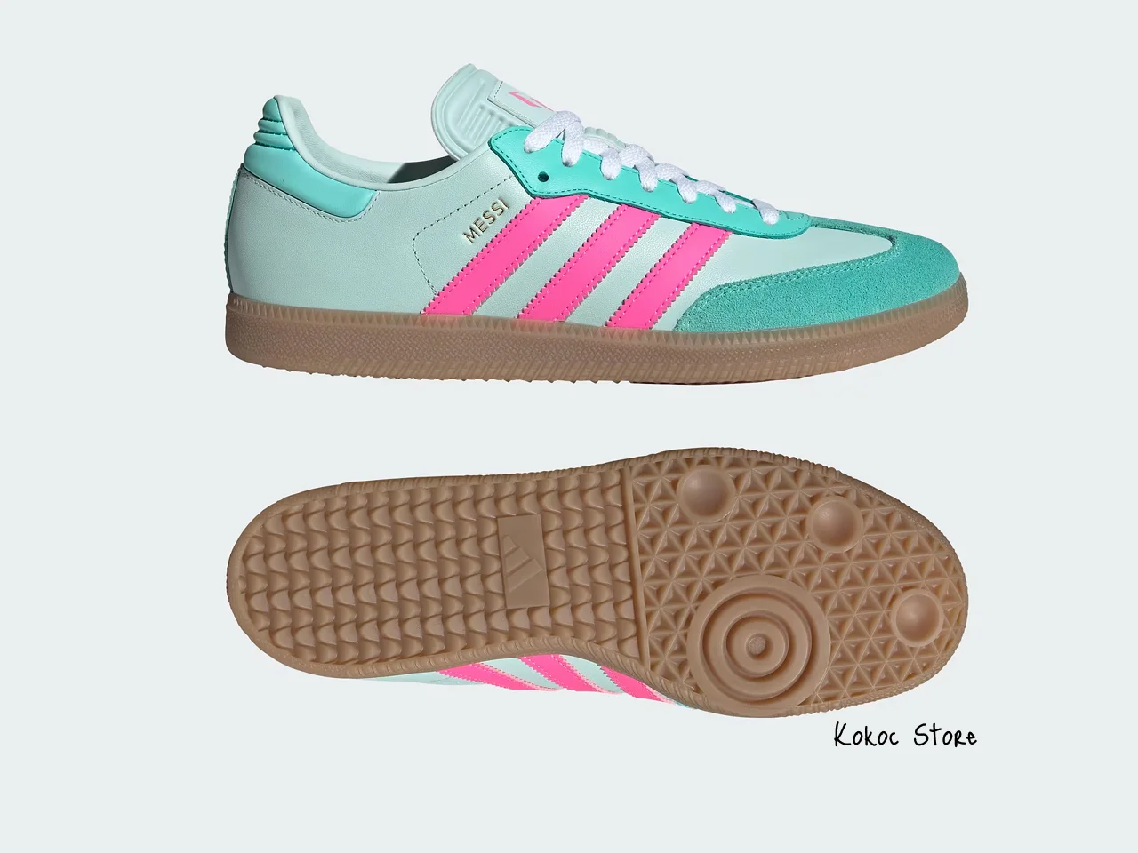 Adidas Samba x Messi Miami Mint - миниатюра 5