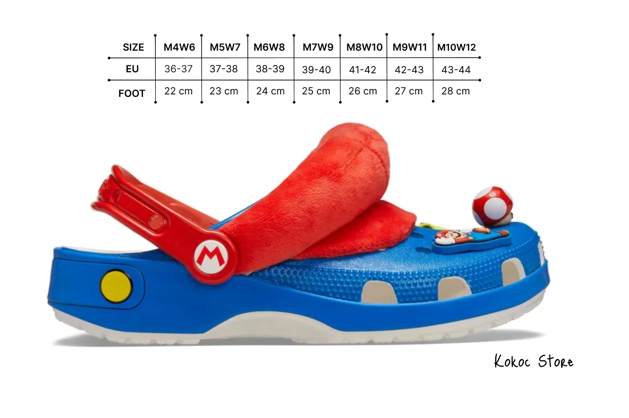 Crocs Mario Super Mario™ Classic Clog - миниатюра 2