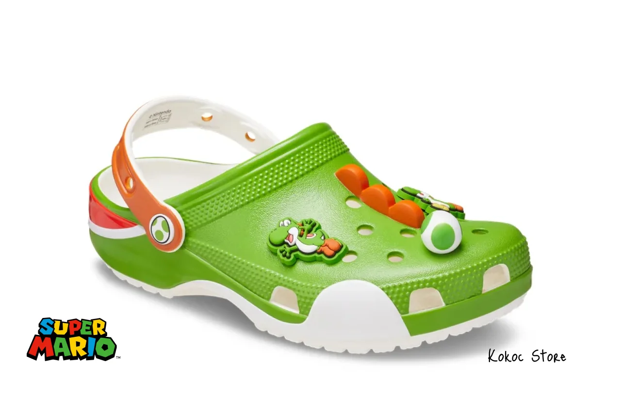 Crocs Mario Yoshi Classic Clog - миниатюра 3