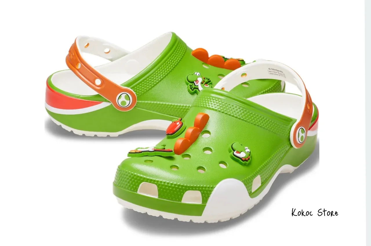 Crocs Mario Yoshi Classic Clog - миниатюра 4