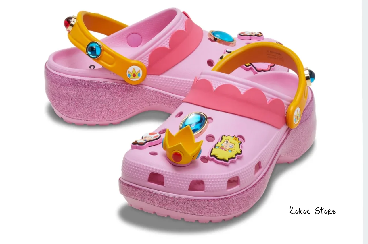 Crocs Mario Princess Peach - миниатюра 3