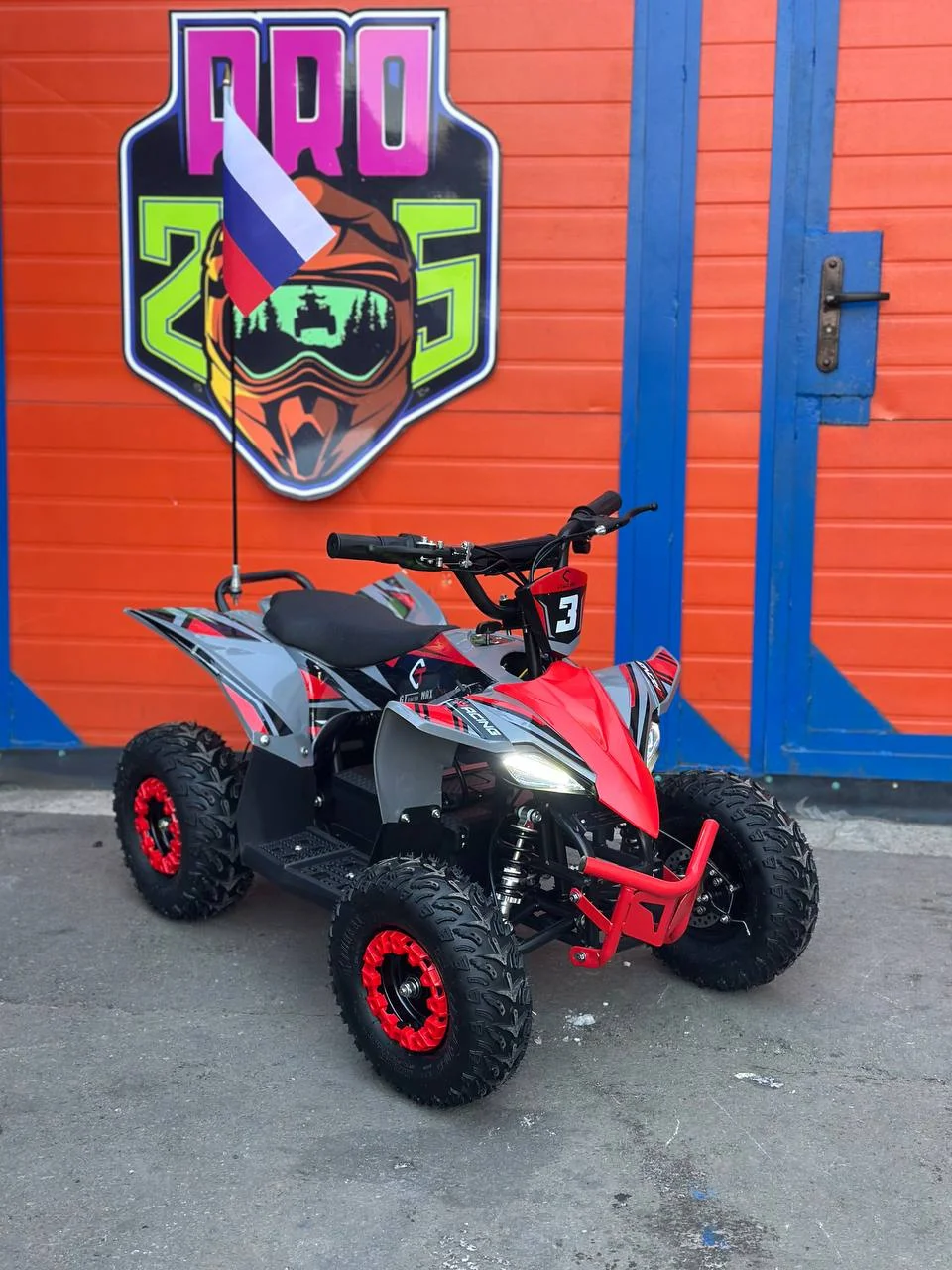 Детский электро квадроцикл Raptor Sport 1000W - миниатюра 2