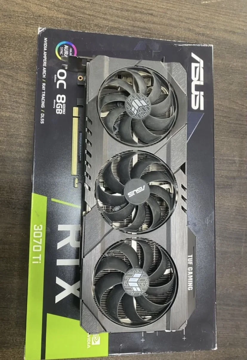 Видеокарта RTX 3070 Ti Asus Tuff Gaming - миниатюра 2