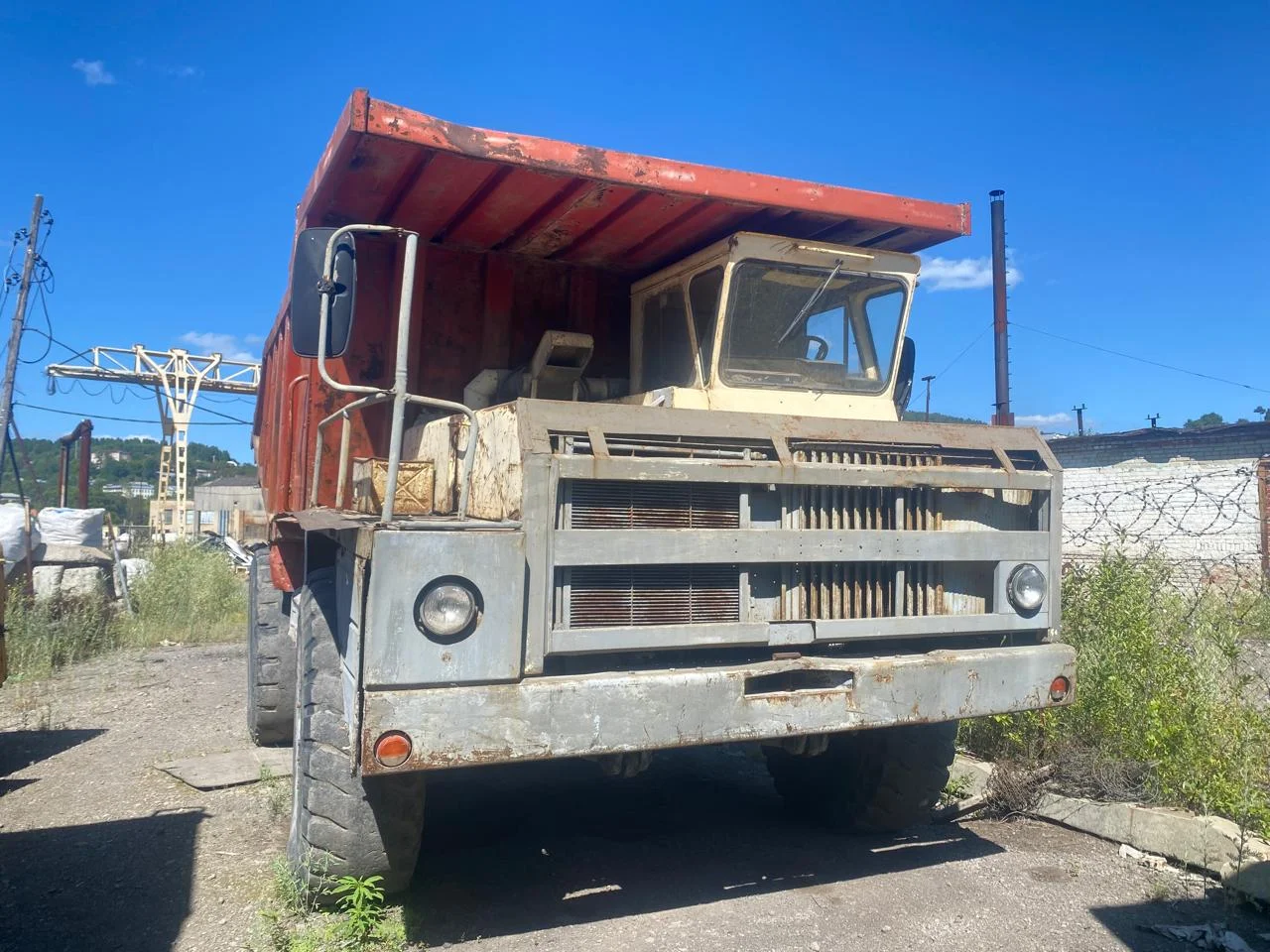 Белаз 7540В, 1994 год - миниатюра 2