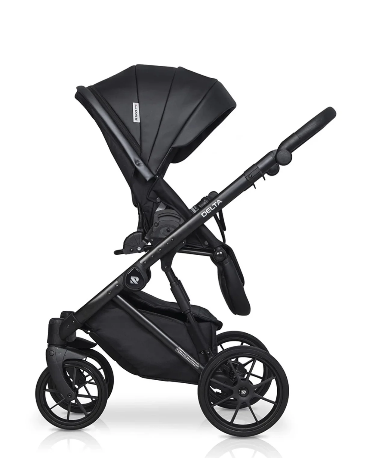 Коляска riko basic delta 2 В 1 цвет 15 black - миниатюра 4