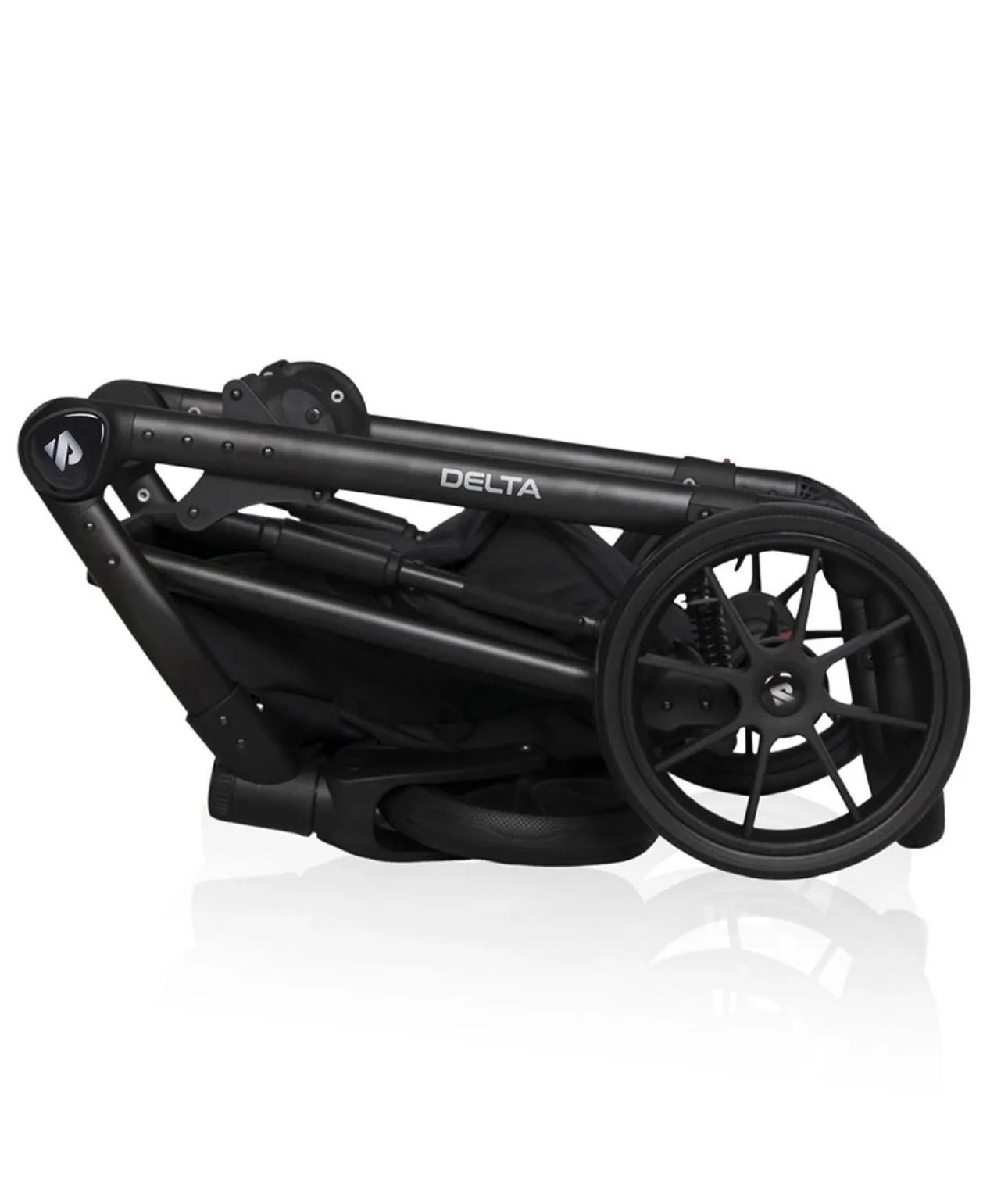 Коляска riko basic delta 2 В 1 цвет 15 black - миниатюра 5