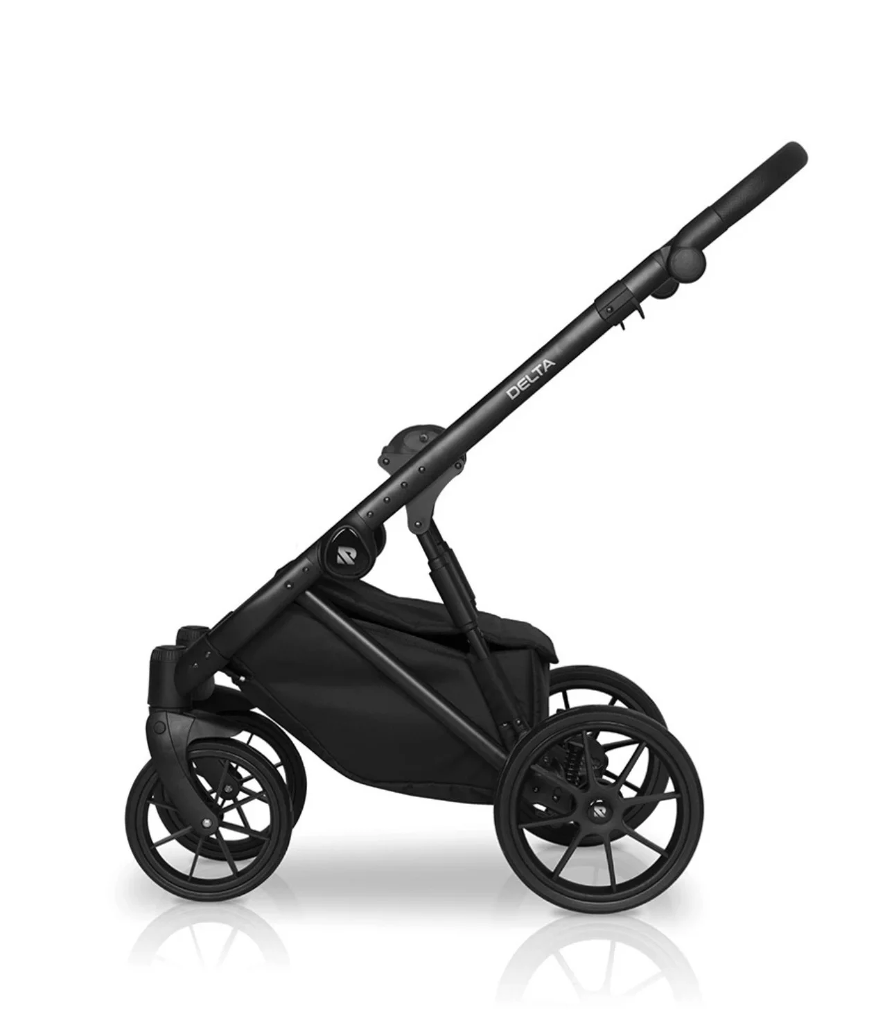 Коляска riko basic delta 2 В 1 цвет 15 black - миниатюра 8