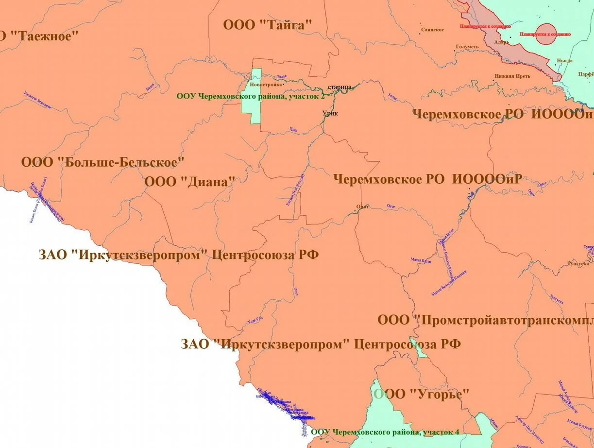 Кварталка Охота,Лесопользование офлайн карты - миниатюра 5