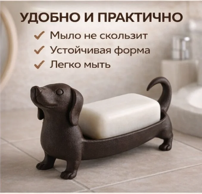Мыльница такса - миниатюра 3