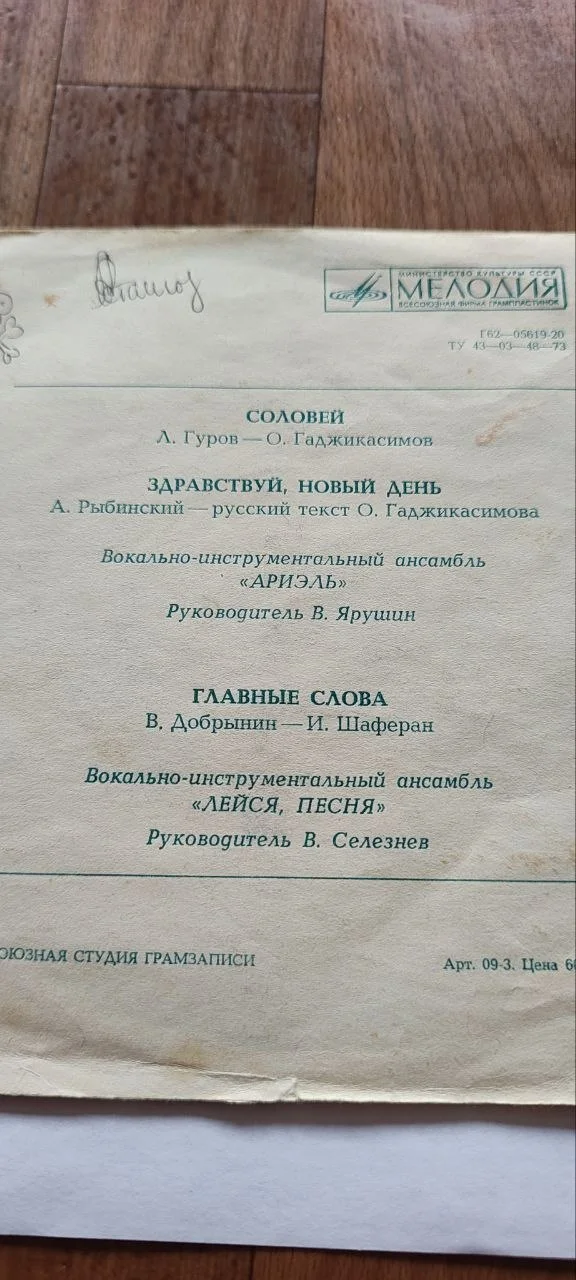 Пластинка гибкая флекси - миниатюра 2