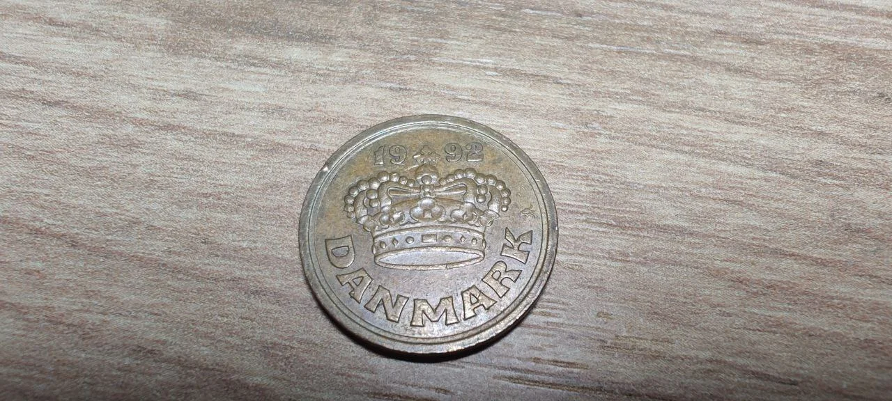 Монета Дания лот 1 - миниатюра 2