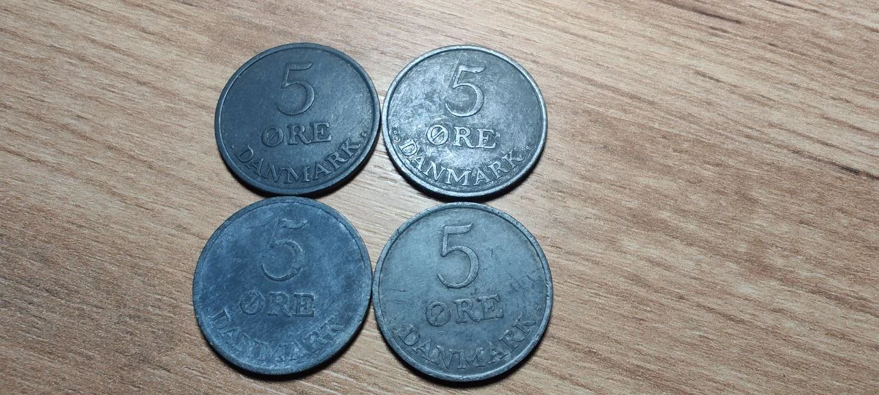 Монета Дания 5 эре - изображение 1